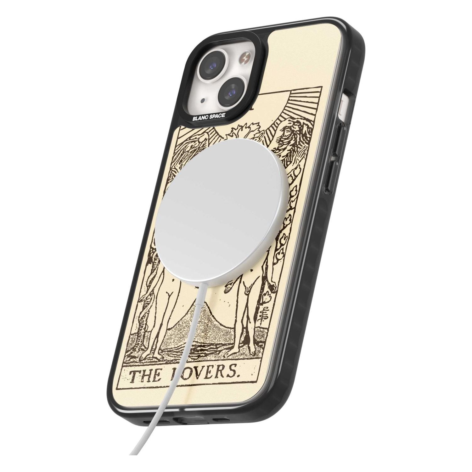 Personalised The Lovers Tarot Card - Solid Cream Custom Phone Case iPhone 15 Pro Max / Black Impact Case,iPhone 15 Plus / Black Impact Case,iPhone 15 Pro / Black Impact Case,iPhone 15 / Black Impact Case,iPhone 15 Pro Max / Impact Case,iPhone 15 Plus / Impact Case,iPhone 15 Pro / Impact Case,iPhone 15 / Impact Case,iPhone 15 Pro Max / Magsafe Black Impact Case,iPhone 15 Plus / Magsafe Black Impact Case,iPhone 15 Pro / Magsafe Black Impact Case,iPhone 15 / Magsafe Black Impact Case,iPhone 14 Pro Max / Black