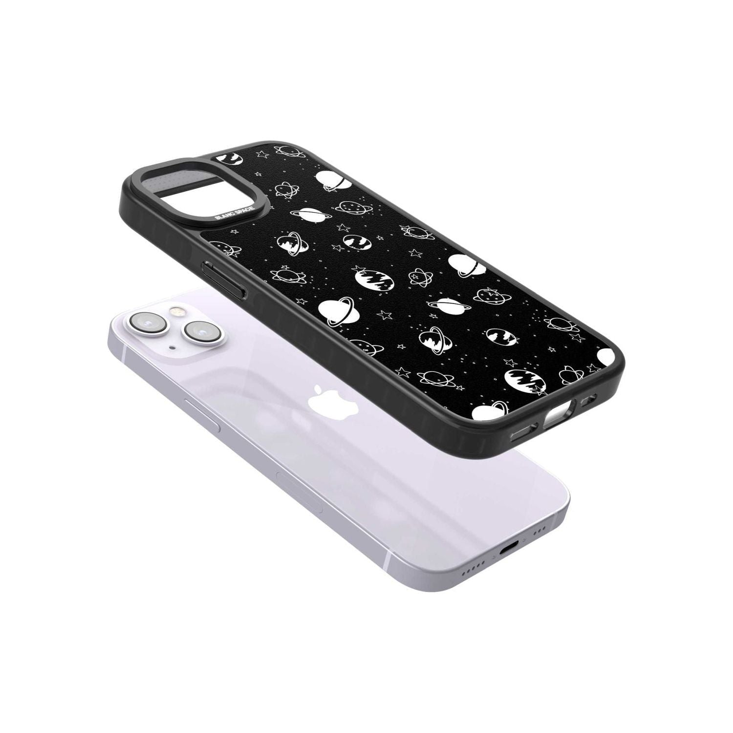 White Planets On Black