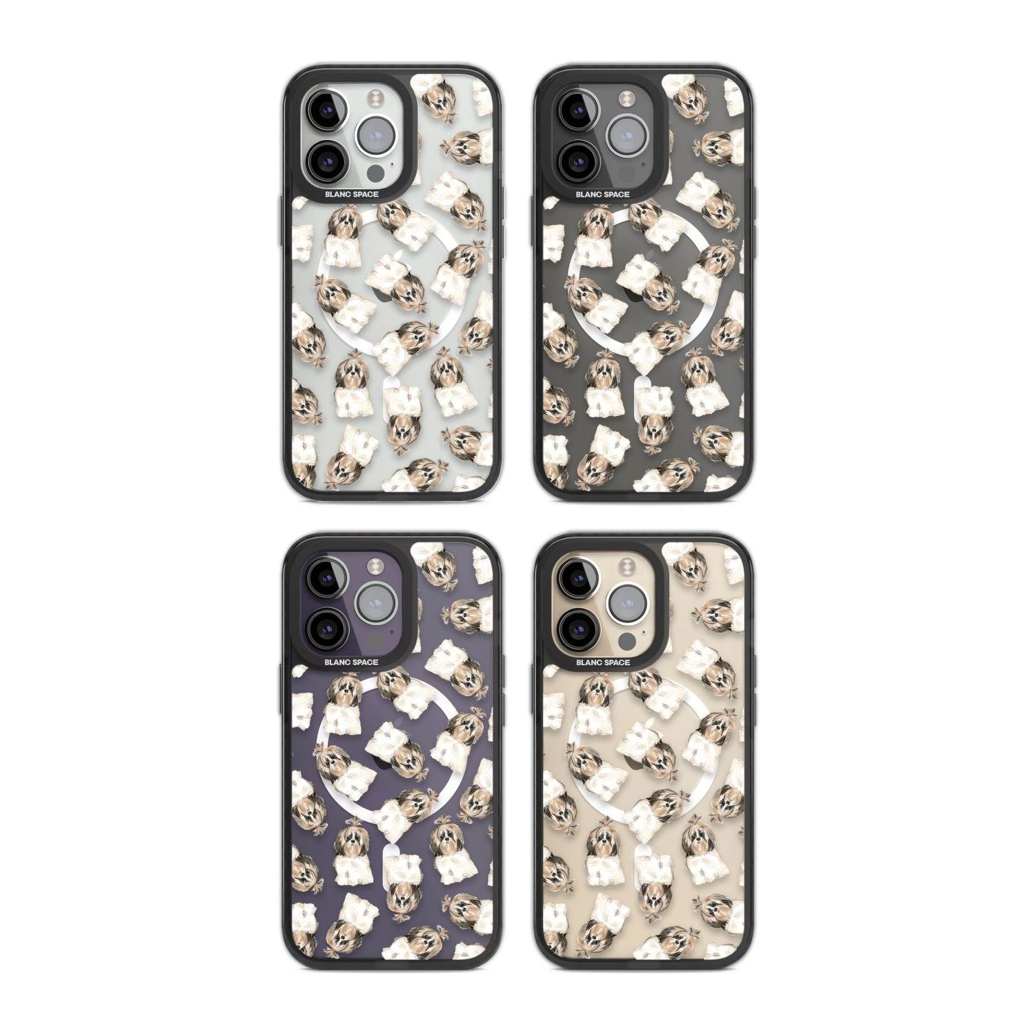 Shih Tzu Pattern Long Hair