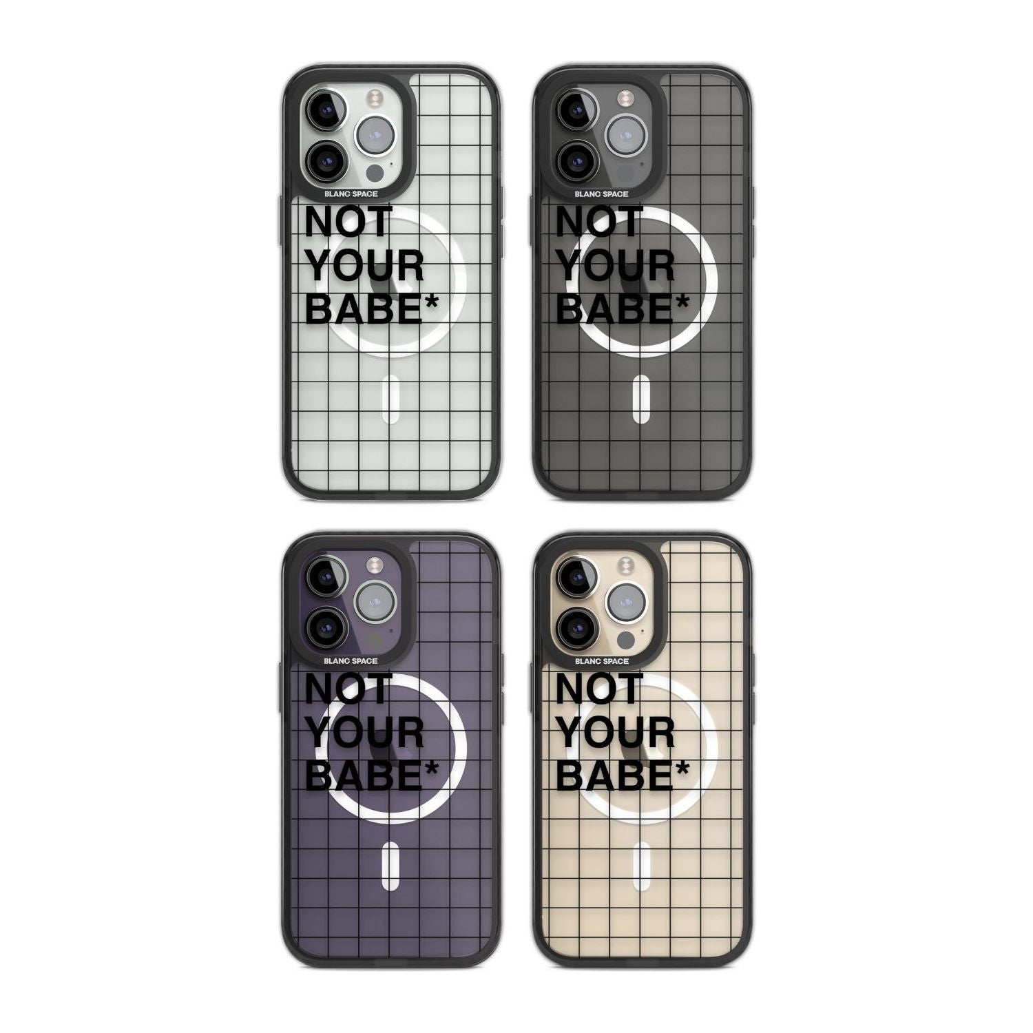 Grid Pattern Not Your Babe Phone Case iPhone 15 Pro Max / Black Impact Case,iPhone 15 Plus / Black Impact Case,iPhone 15 Pro / Black Impact Case,iPhone 15 / Black Impact Case,iPhone 15 Pro Max / Impact Case,iPhone 15 Plus / Impact Case,iPhone 15 Pro / Impact Case,iPhone 15 / Impact Case,iPhone 15 Pro Max / Magsafe Black Impact Case,iPhone 15 Plus / Magsafe Black Impact Case,iPhone 15 Pro / Magsafe Black Impact Case,iPhone 15 / Magsafe Black Impact Case,iPhone 14 Pro Max / Black Impact Case,iPhone 14 Plus /