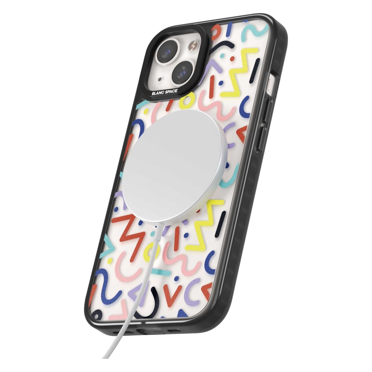 Colourful Squiggles Memphis Retro Pattern Design Phone Case iPhone 15 Pro Max / Black Impact Case,iPhone 15 Plus / Black Impact Case,iPhone 15 Pro / Black Impact Case,iPhone 15 / Black Impact Case,iPhone 15 Pro Max / Impact Case,iPhone 15 Plus / Impact Case,iPhone 15 Pro / Impact Case,iPhone 15 / Impact Case,iPhone 15 Pro Max / Magsafe Black Impact Case,iPhone 15 Plus / Magsafe Black Impact Case,iPhone 15 Pro / Magsafe Black Impact Case,iPhone 15 / Magsafe Black Impact Case,iPhone 14 Pro Max / Black Impact