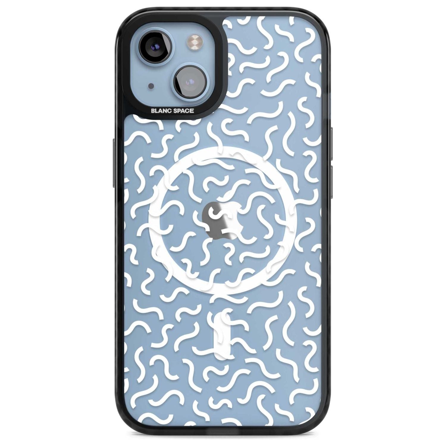 Black & White Wavy Pattern