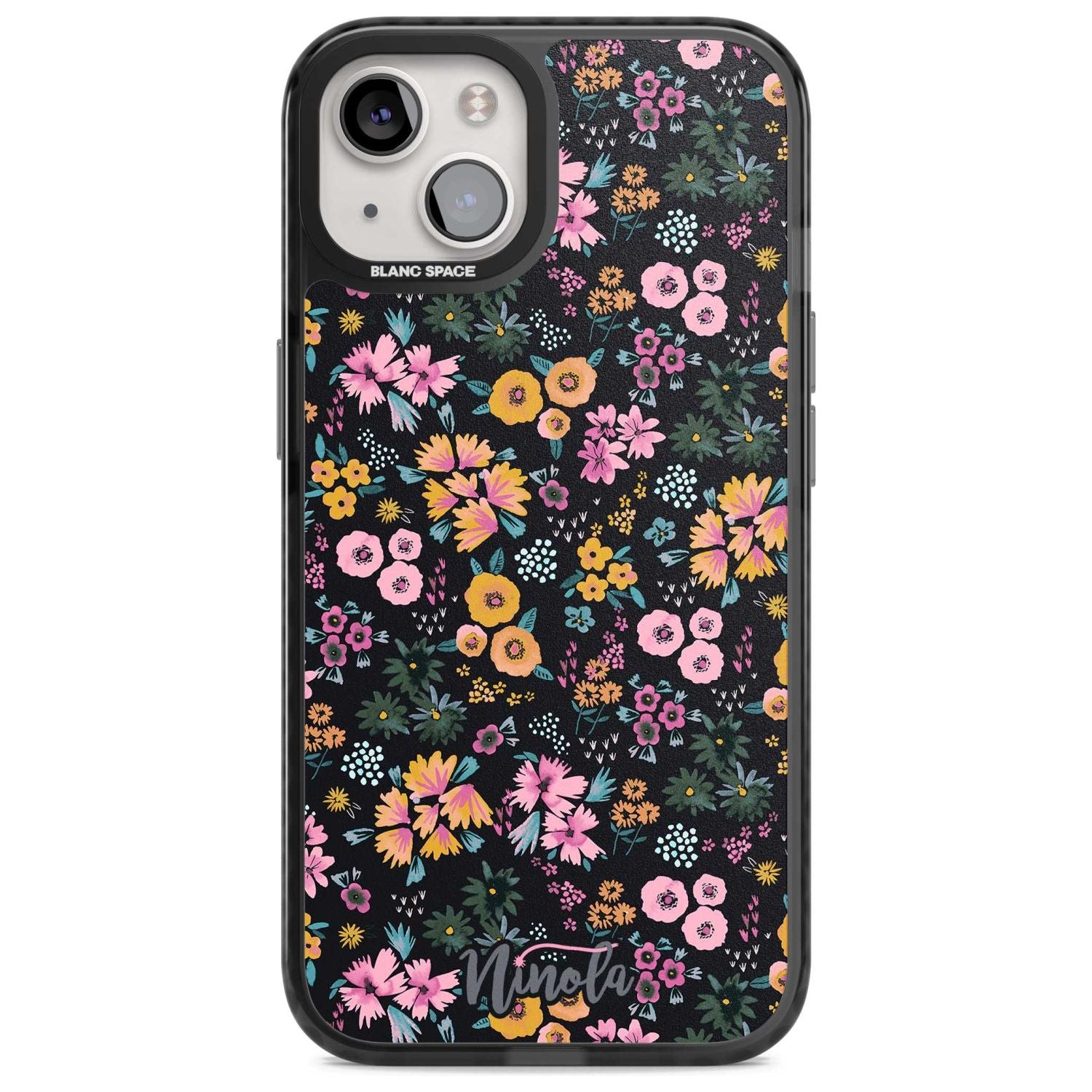 Little Flowers Phone Case iPhone 15 Plus / Magsafe Black Impact Case,iPhone 15 / Magsafe Black Impact Case,iPhone 14 Plus / Magsafe Black Impact Case,iPhone 14 / Magsafe Black Impact Case,iPhone 13 / Magsafe Black Impact Case Blanc Space