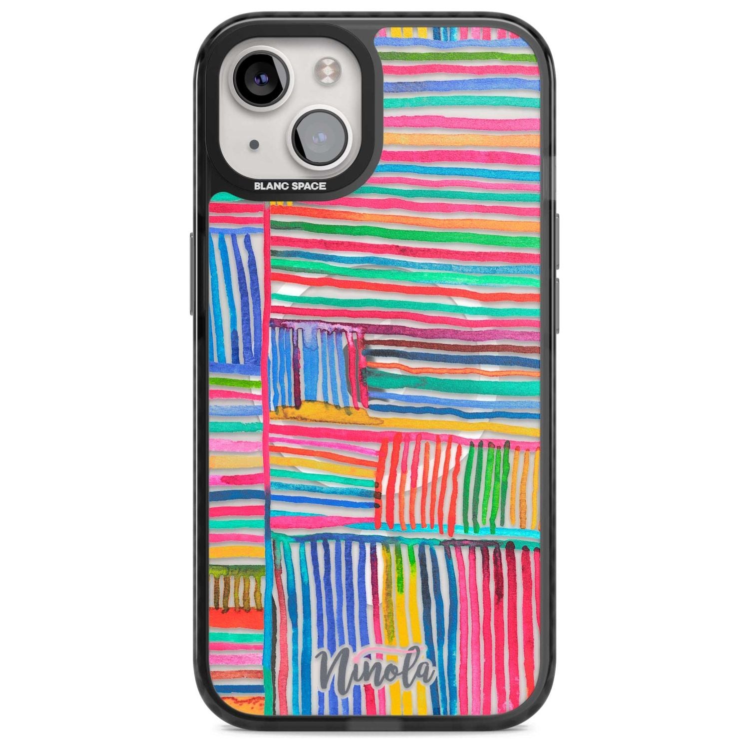 Vibrant Watercolor Lines