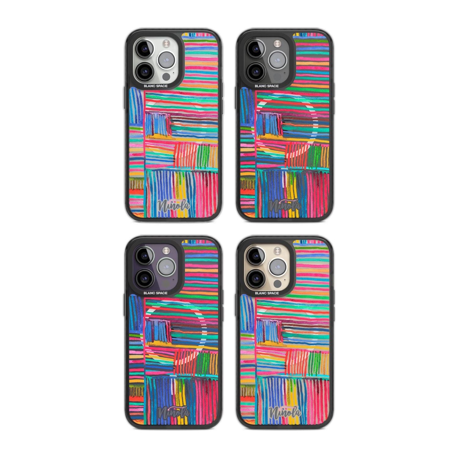 Vibrant Watercolor Lines