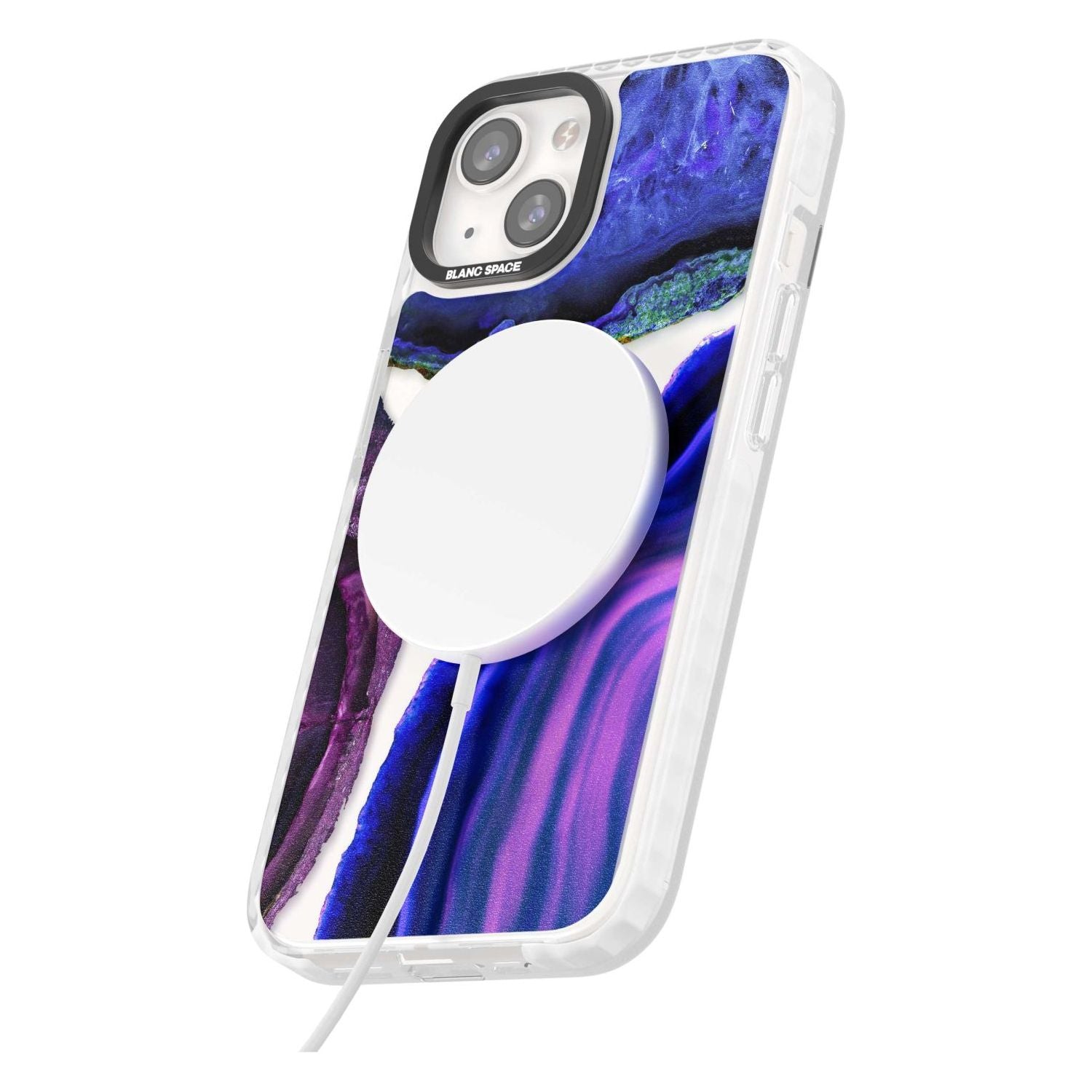 Violet Agate Slice