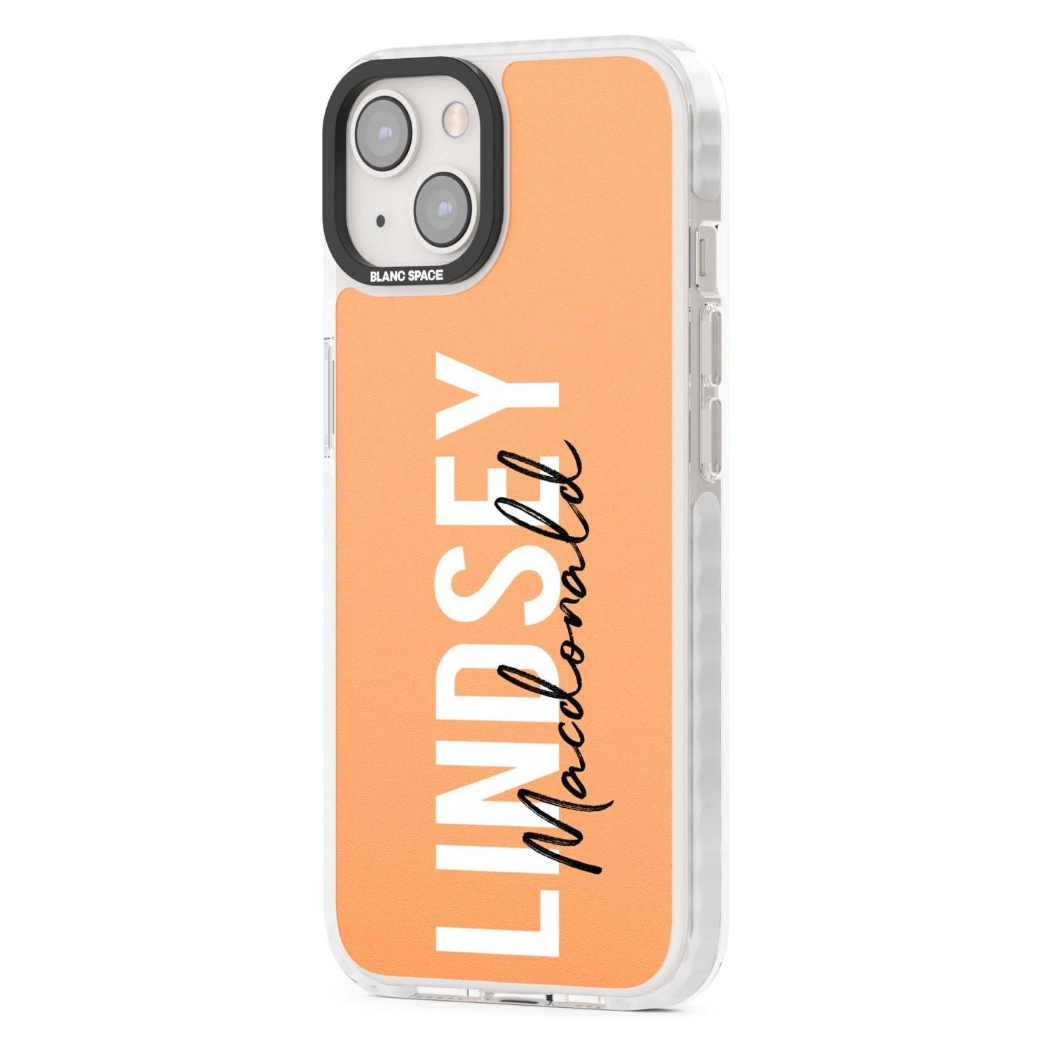 Personalised Bold Name: Peach Custom Phone Case iPhone 15 Pro Max / Black Impact Case,iPhone 15 Plus / Black Impact Case,iPhone 15 Pro / Black Impact Case,iPhone 15 / Black Impact Case,iPhone 15 Pro Max / Impact Case,iPhone 15 Plus / Impact Case,iPhone 15 Pro / Impact Case,iPhone 15 / Impact Case,iPhone 15 Pro Max / Magsafe Black Impact Case,iPhone 15 Plus / Magsafe Black Impact Case,iPhone 15 Pro / Magsafe Black Impact Case,iPhone 15 / Magsafe Black Impact Case,iPhone 14 Pro Max / Black Impact Case,iPhone