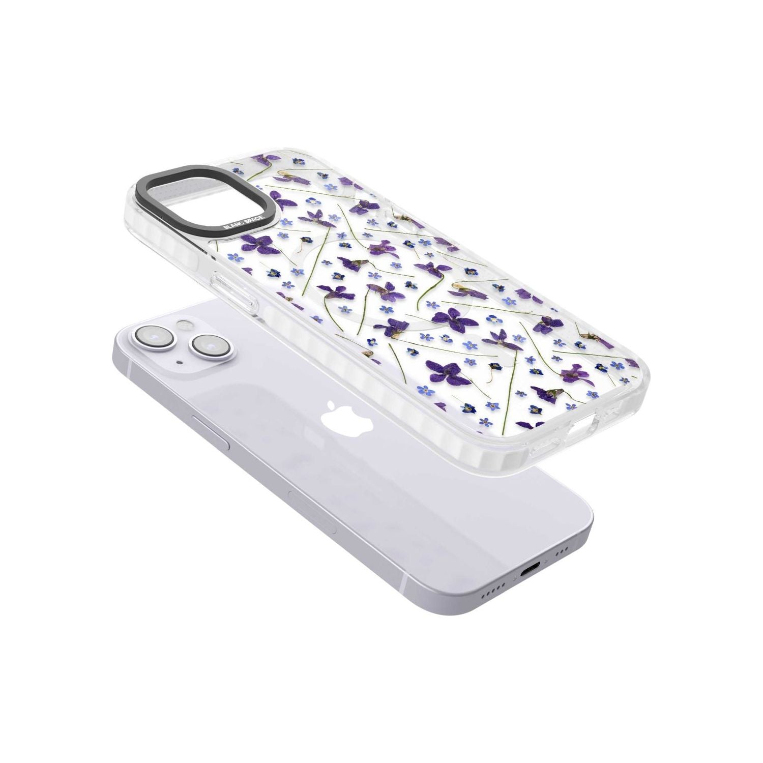 Pressed Violet Flower