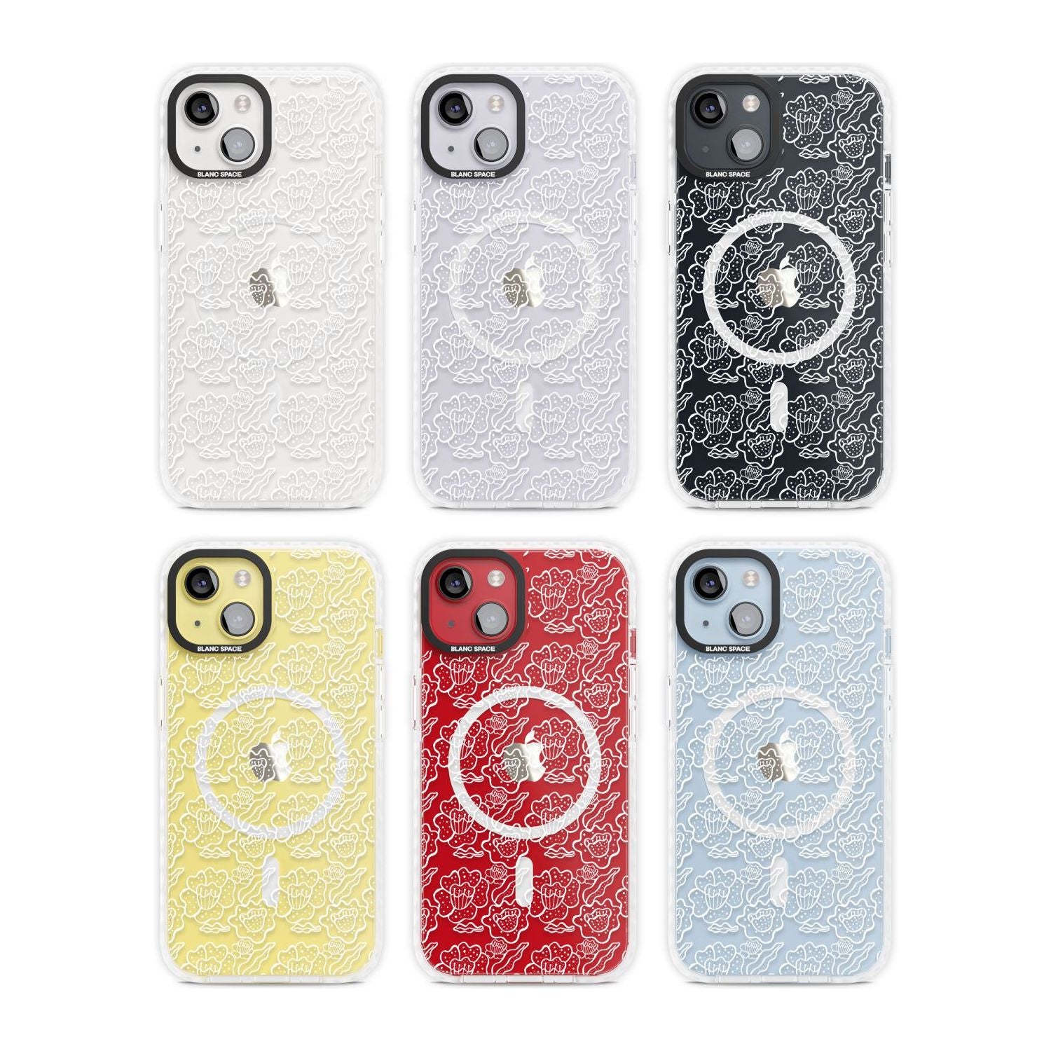 Funky Floral Patterns White on Clear Phone Case iPhone 15 Pro Max / Black Impact Case,iPhone 15 Plus / Black Impact Case,iPhone 15 Pro / Black Impact Case,iPhone 15 / Black Impact Case,iPhone 15 Pro Max / Impact Case,iPhone 15 Plus / Impact Case,iPhone 15 Pro / Impact Case,iPhone 15 / Impact Case,iPhone 15 Pro Max / Magsafe Black Impact Case,iPhone 15 Plus / Magsafe Black Impact Case,iPhone 15 Pro / Magsafe Black Impact Case,iPhone 15 / Magsafe Black Impact Case,iPhone 14 Pro Max / Black Impact Case,iPhone