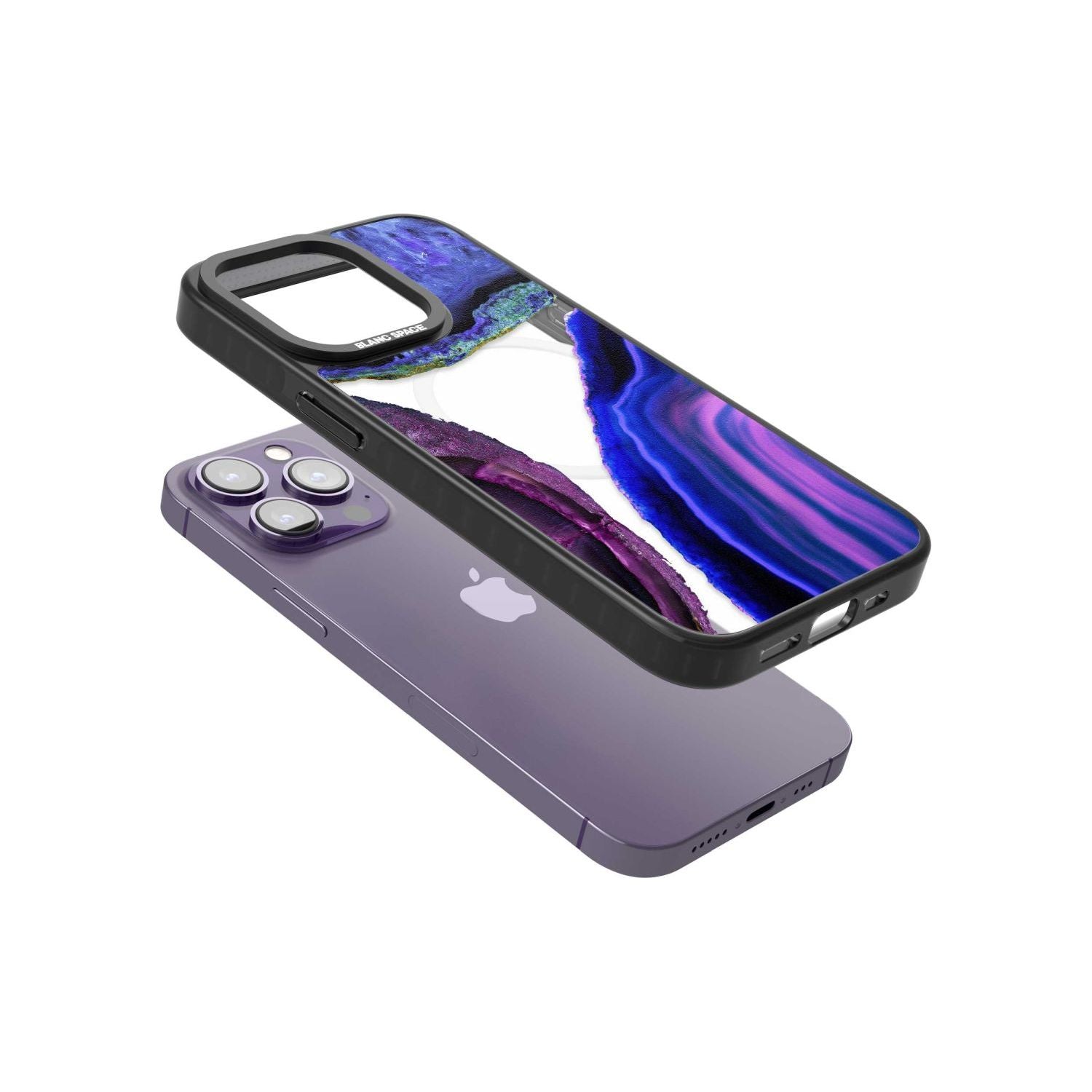 Violet Agate Slice