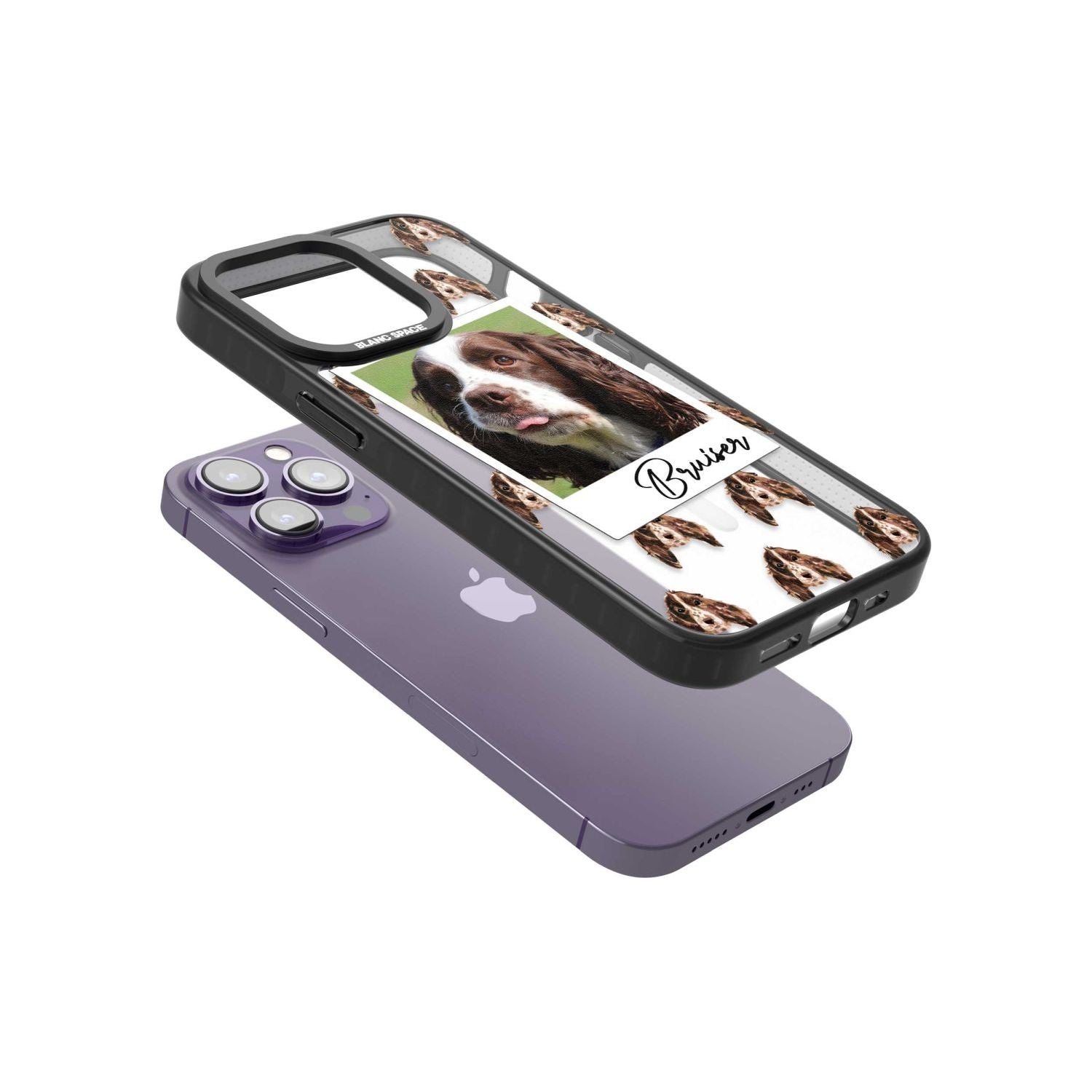 Personalised Springer Spaniel - Dog Photo Custom Phone Case iPhone 15 Pro Max / Black Impact Case,iPhone 15 Plus / Black Impact Case,iPhone 15 Pro / Black Impact Case,iPhone 15 / Black Impact Case,iPhone 15 Pro Max / Impact Case,iPhone 15 Plus / Impact Case,iPhone 15 Pro / Impact Case,iPhone 15 / Impact Case,iPhone 15 Pro Max / Magsafe Black Impact Case,iPhone 15 Plus / Magsafe Black Impact Case,iPhone 15 Pro / Magsafe Black Impact Case,iPhone 15 / Magsafe Black Impact Case,iPhone 14 Pro Max / Black Impact