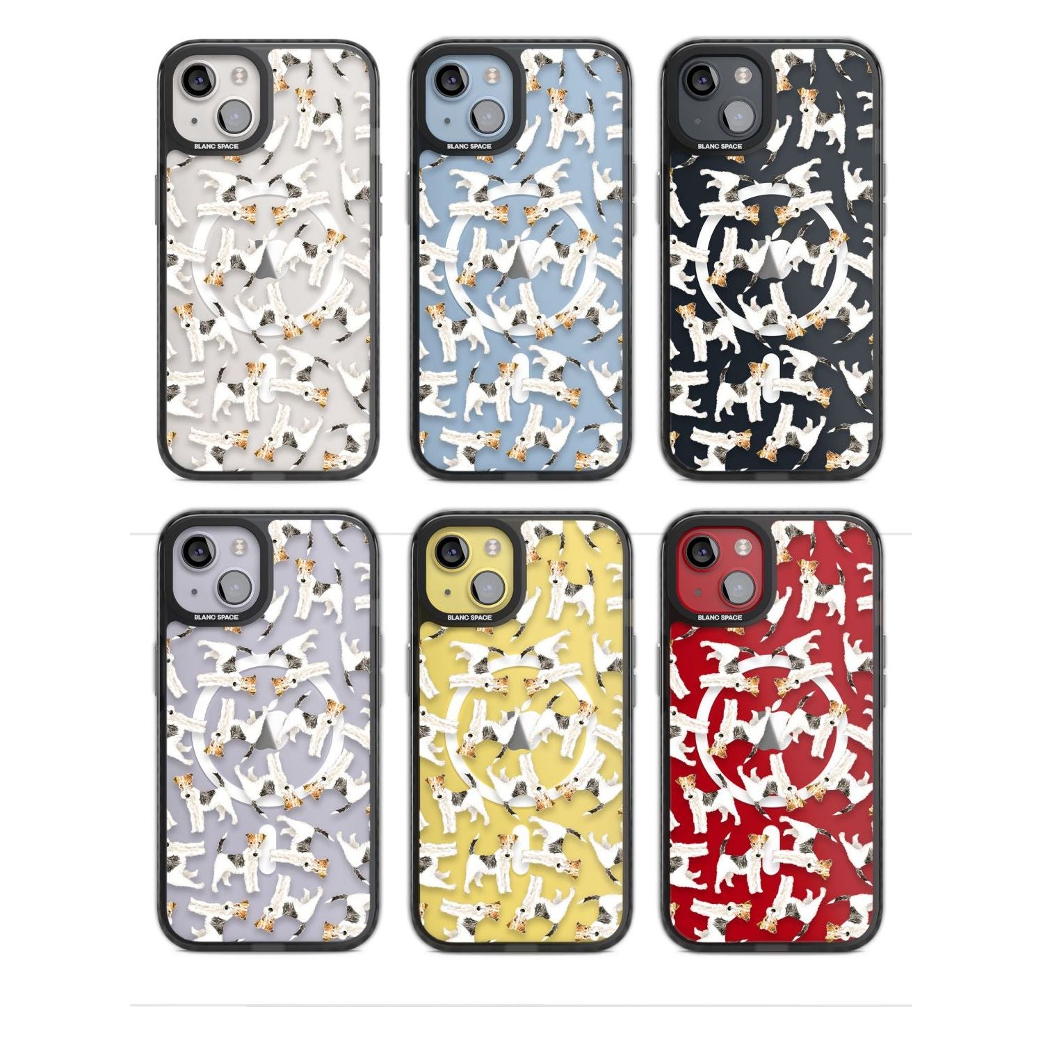 Wire Haired Fox Terrier Dog Pattern