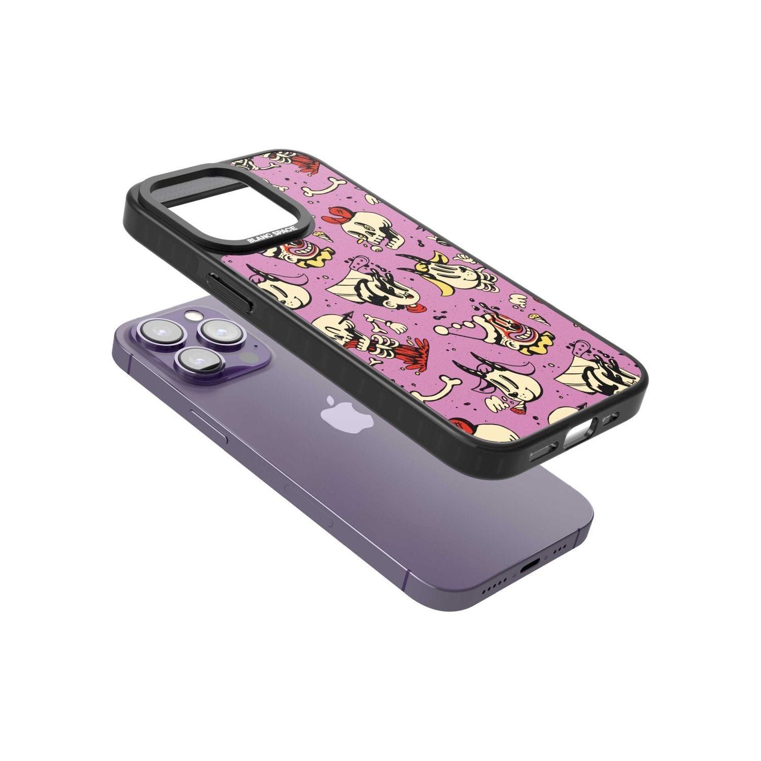 Purple Retro Halloween Pattern