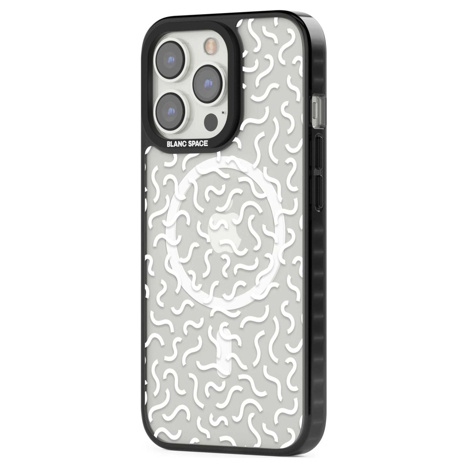Black & White Wavy Pattern