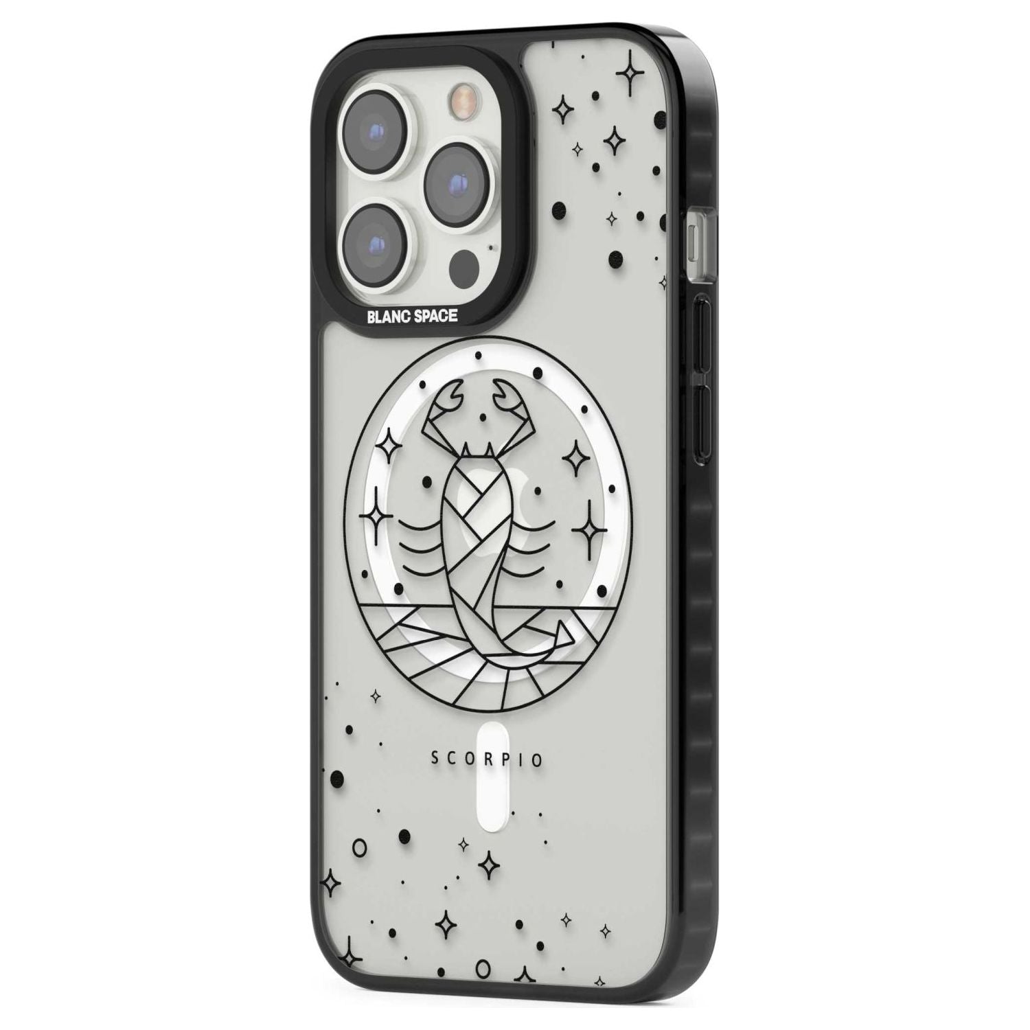 Scorpio Emblem Cosmic Design