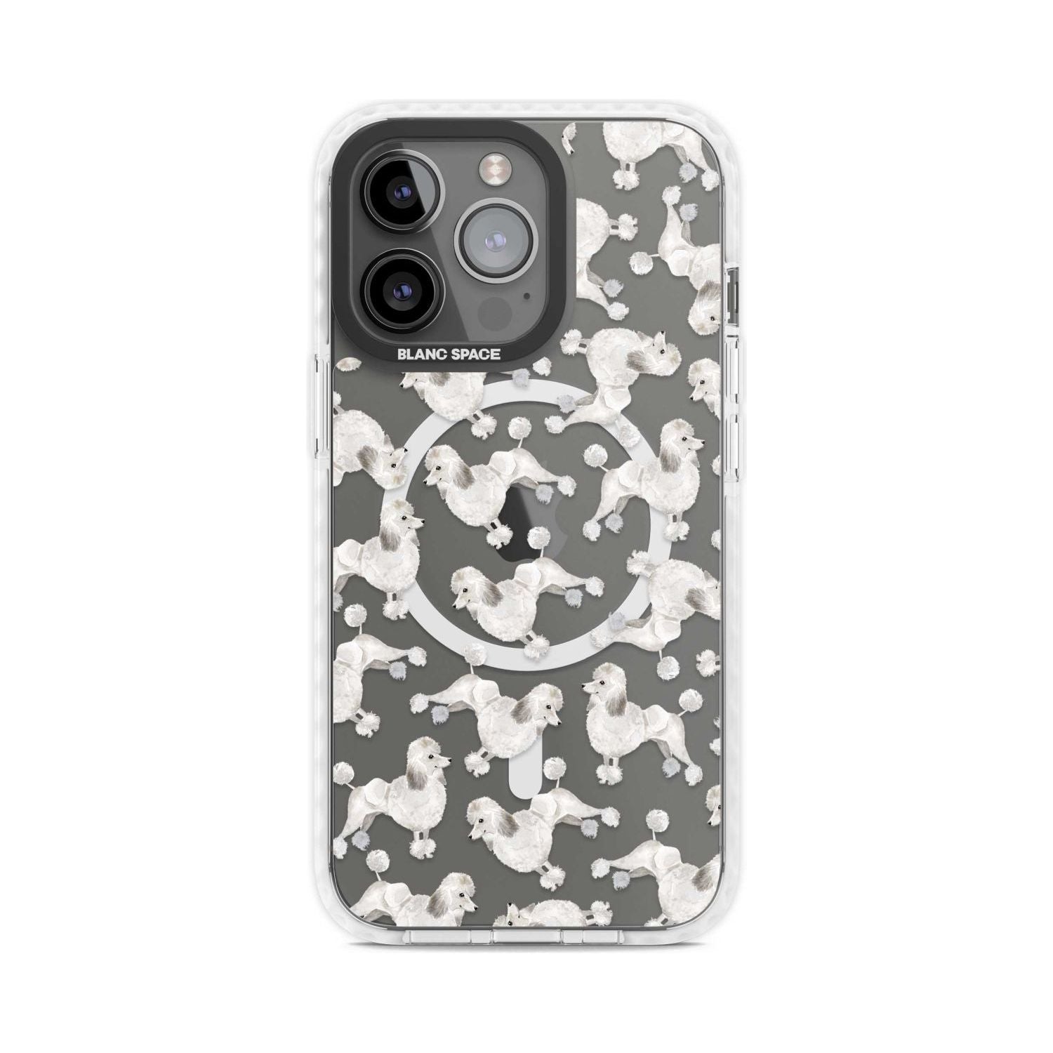 Poodle Watercolor Pattern