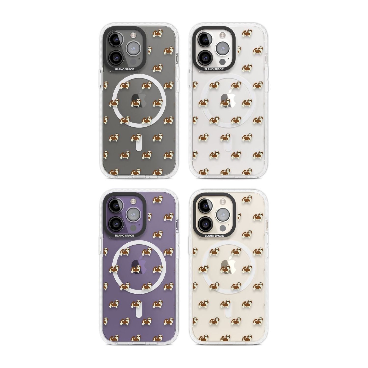 Shih Tzu Pattern Clear