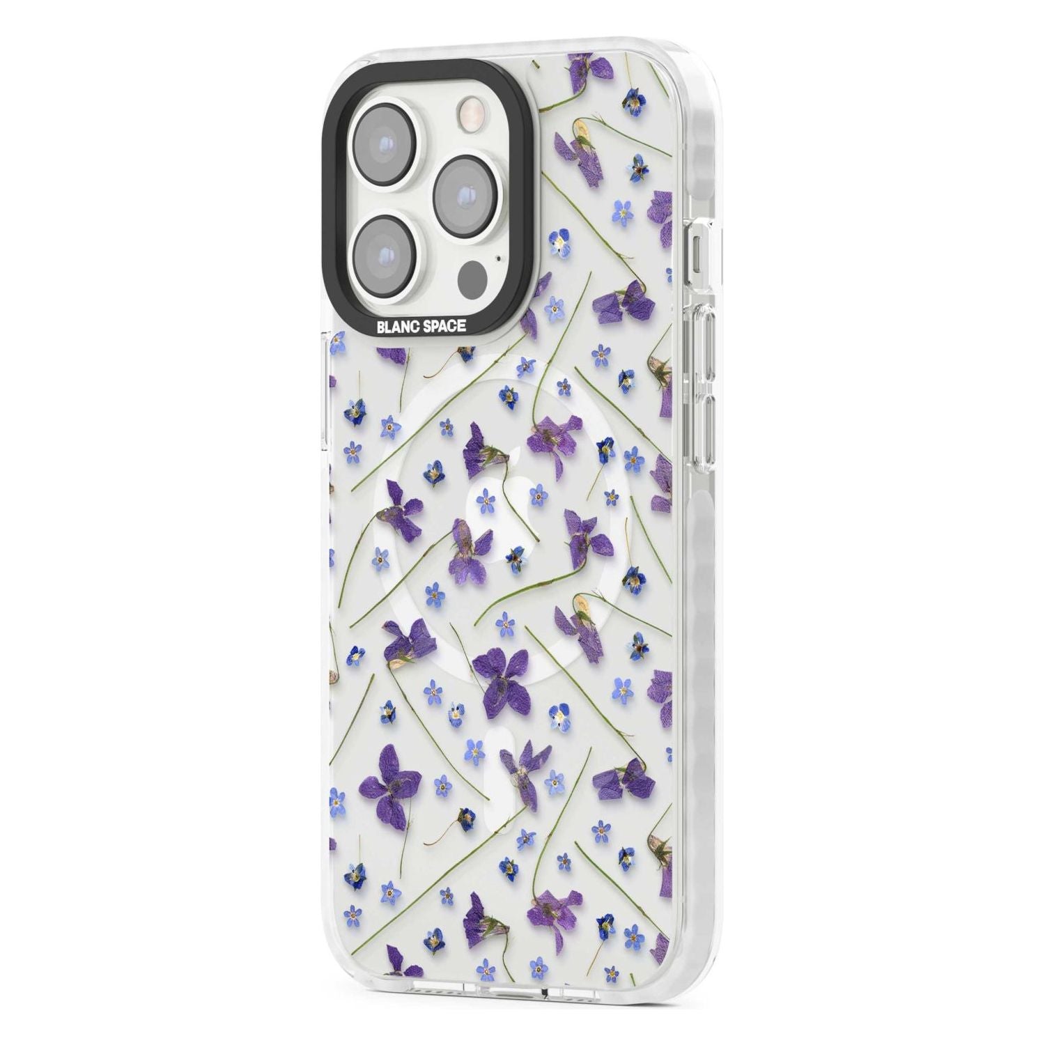 Pressed Violet Flower