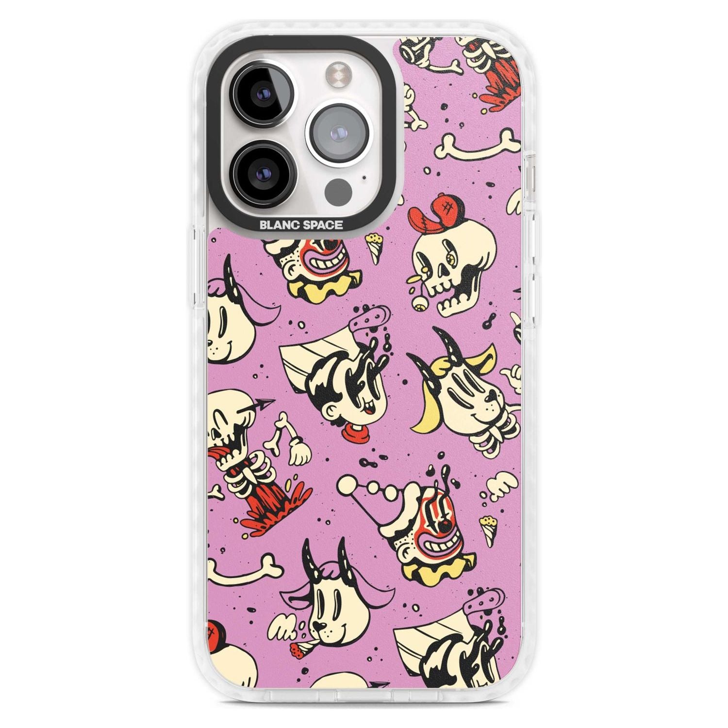 Purple Retro Halloween Pattern