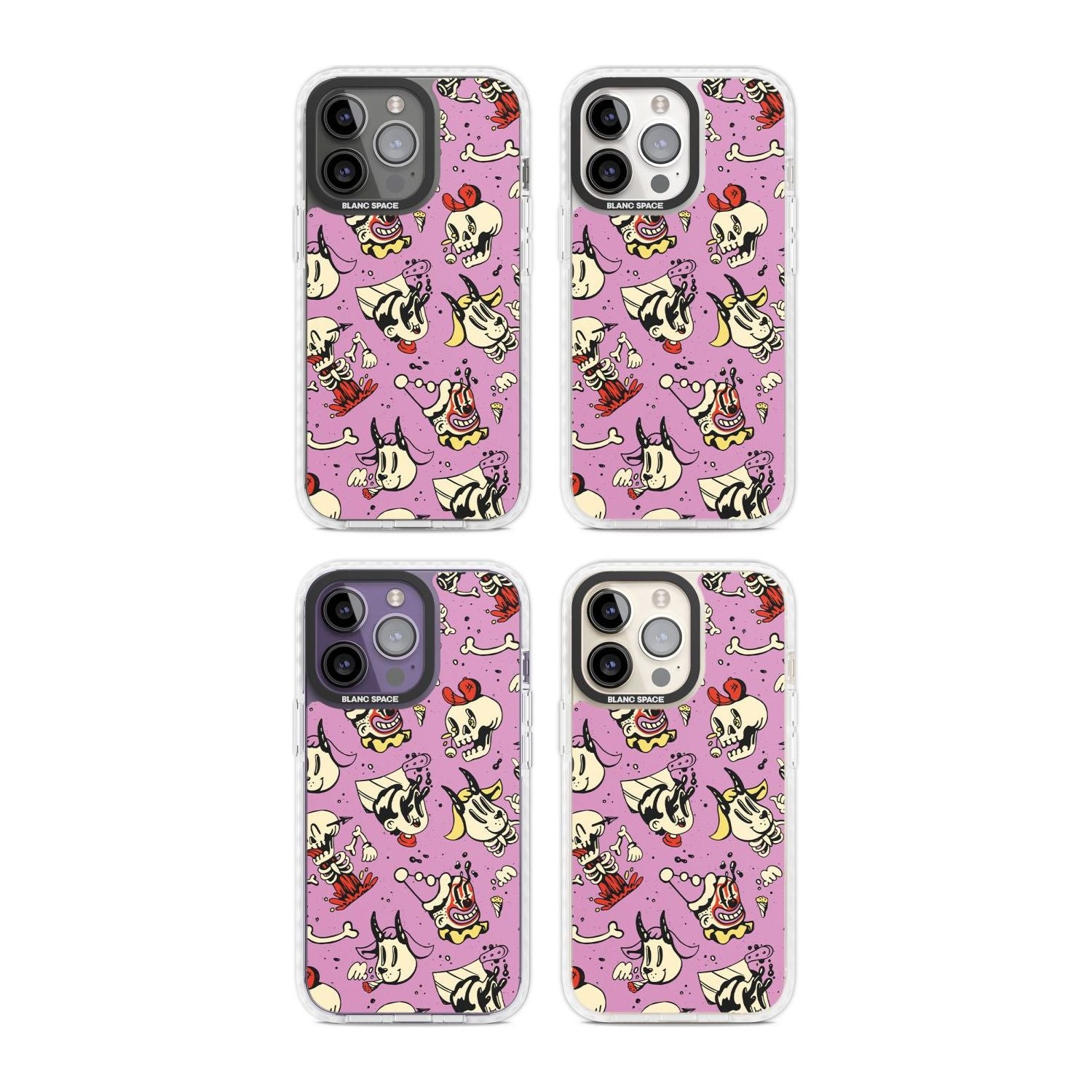 Purple Retro Halloween Pattern