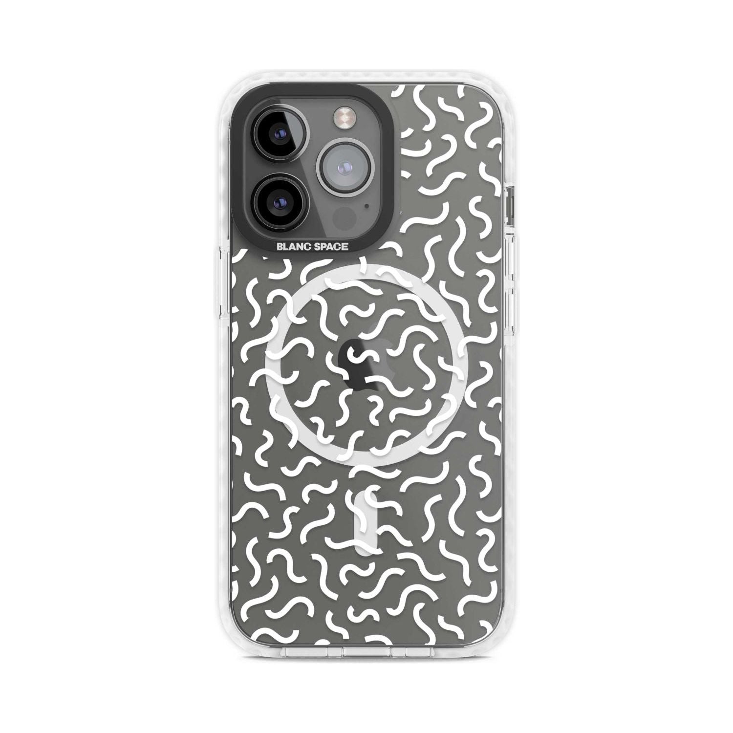Black & White Wavy Pattern