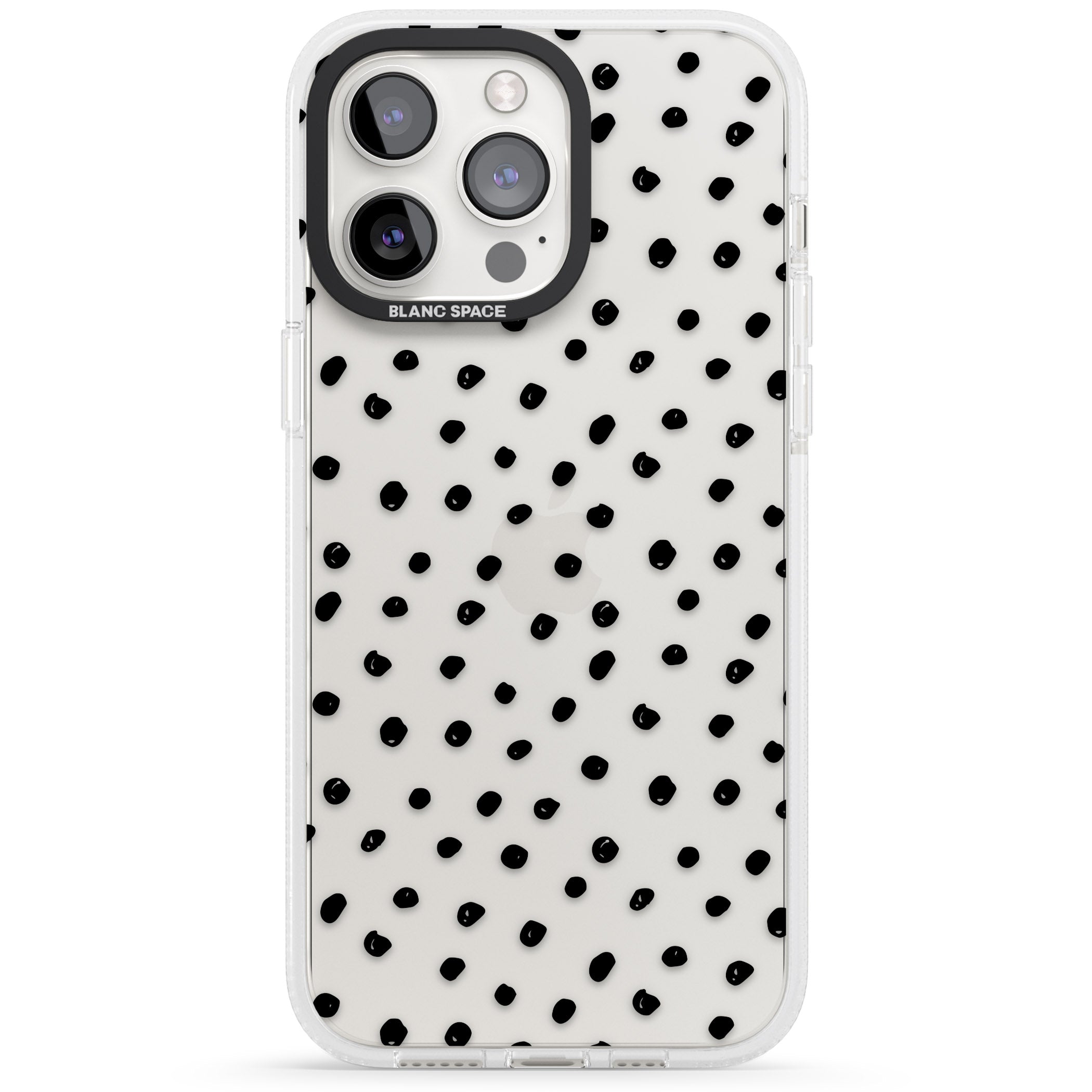 Messy Black Dot Pattern