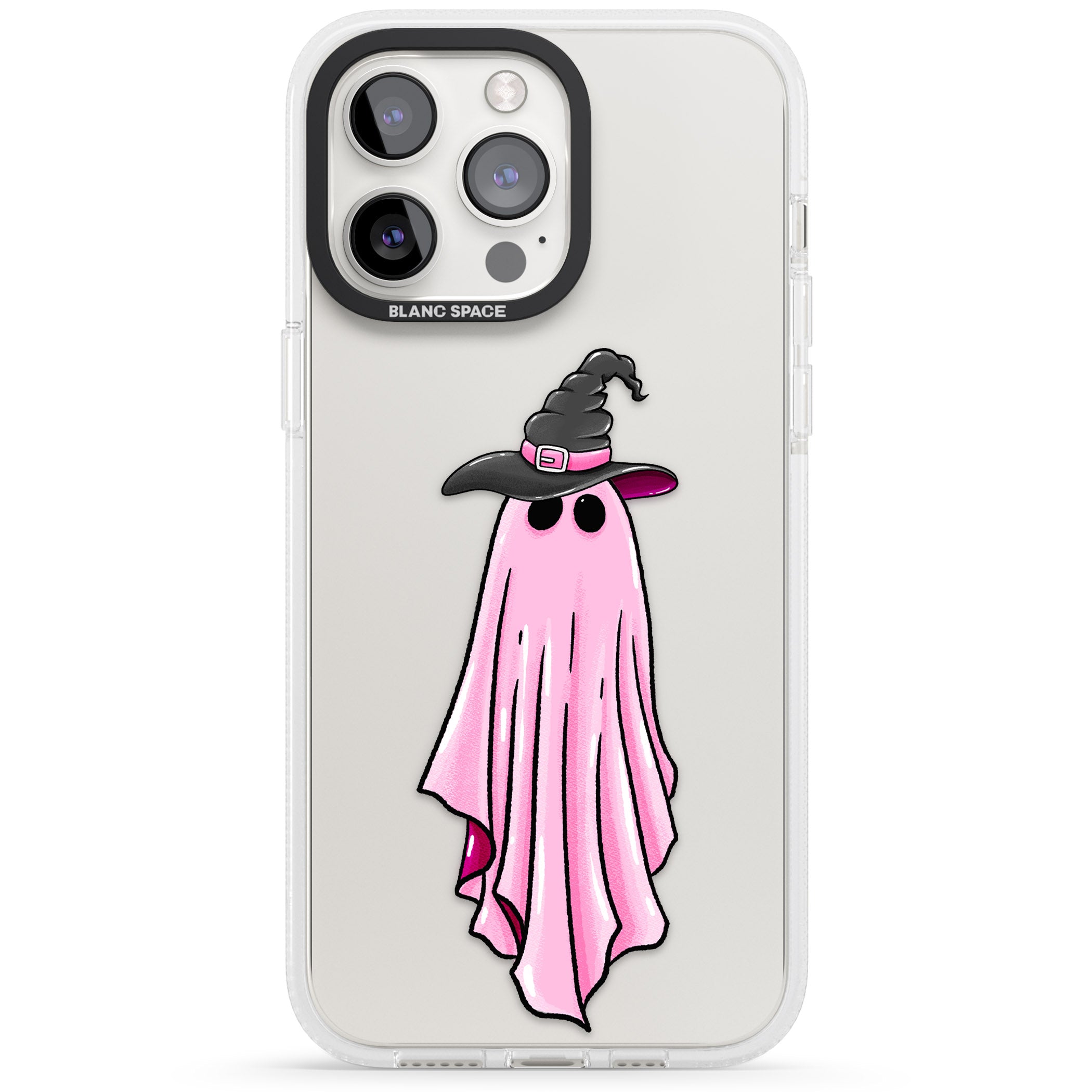 New Hat Day iPhone 15 Pro Max / 15 Pro / 14 Pro Max / 14 Pro / 13 Pro Clear Case Impact Air - Blanc Space