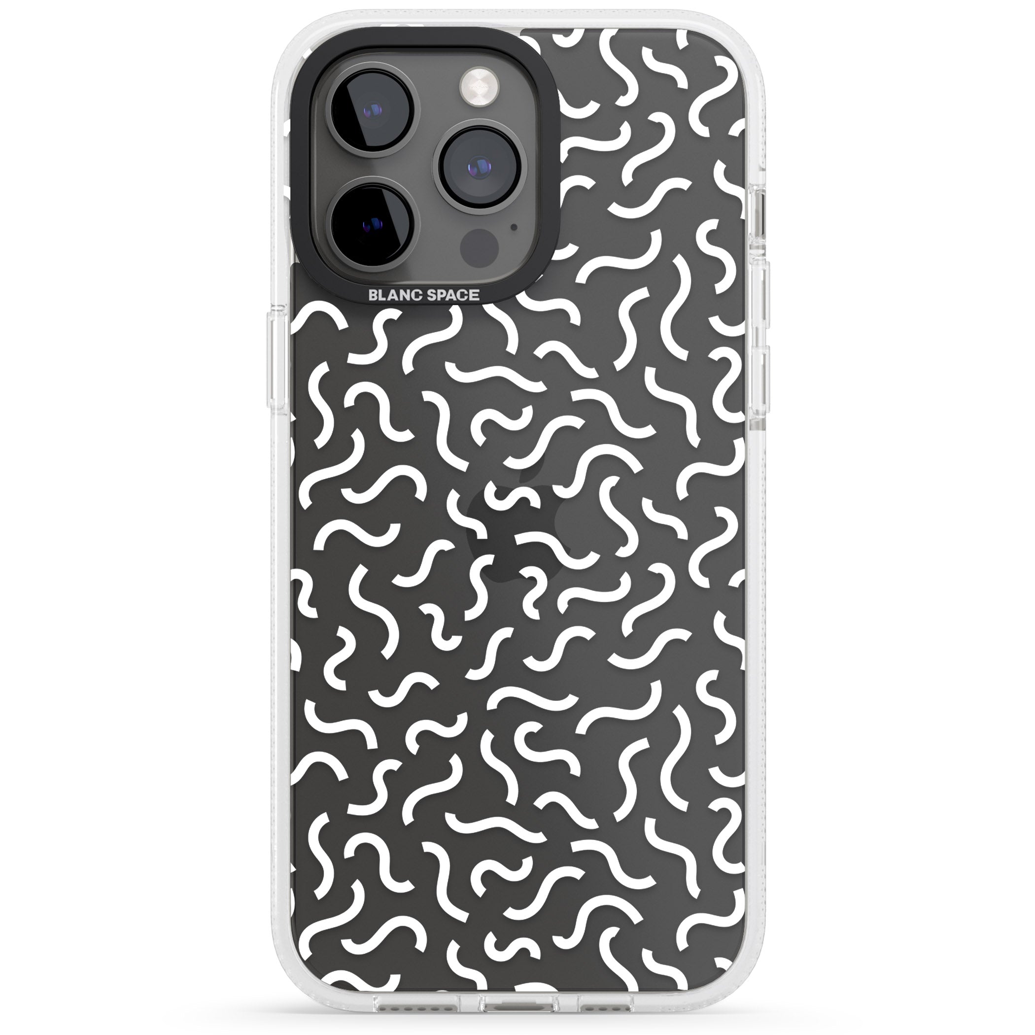 Black & White Wavy Pattern