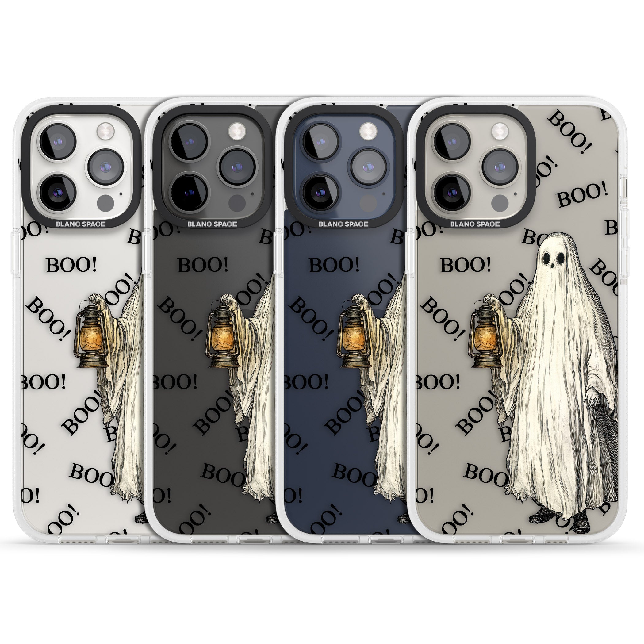 Light the Way iPhone 15 Pro Max / 15 Pro / 14 Pro Max / 14 Pro / 13 Pro Clear Case Impact Air - Blanc Space