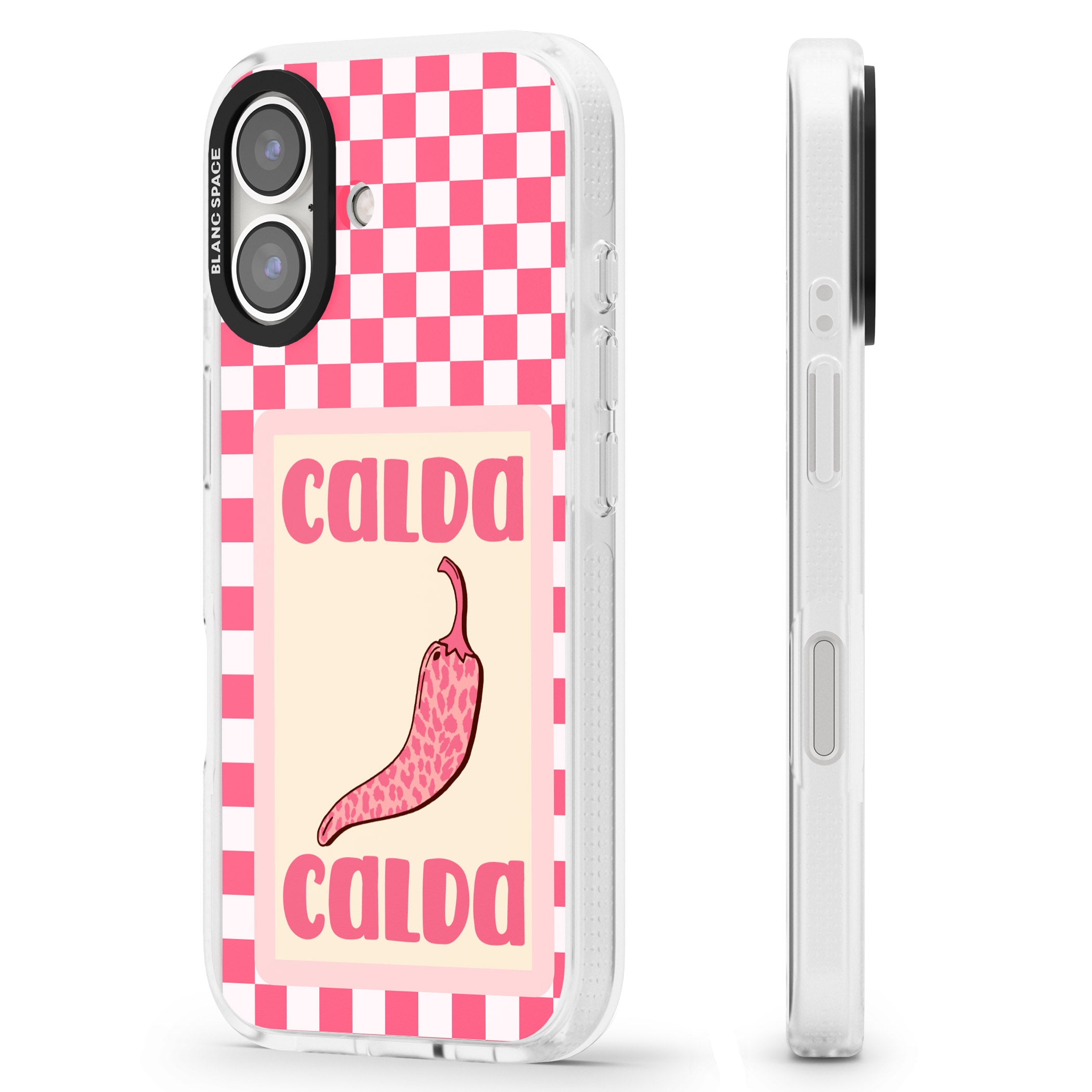 Calda iPhone 16 / 16 Plus Clear Case Impact Air - Blanc Space