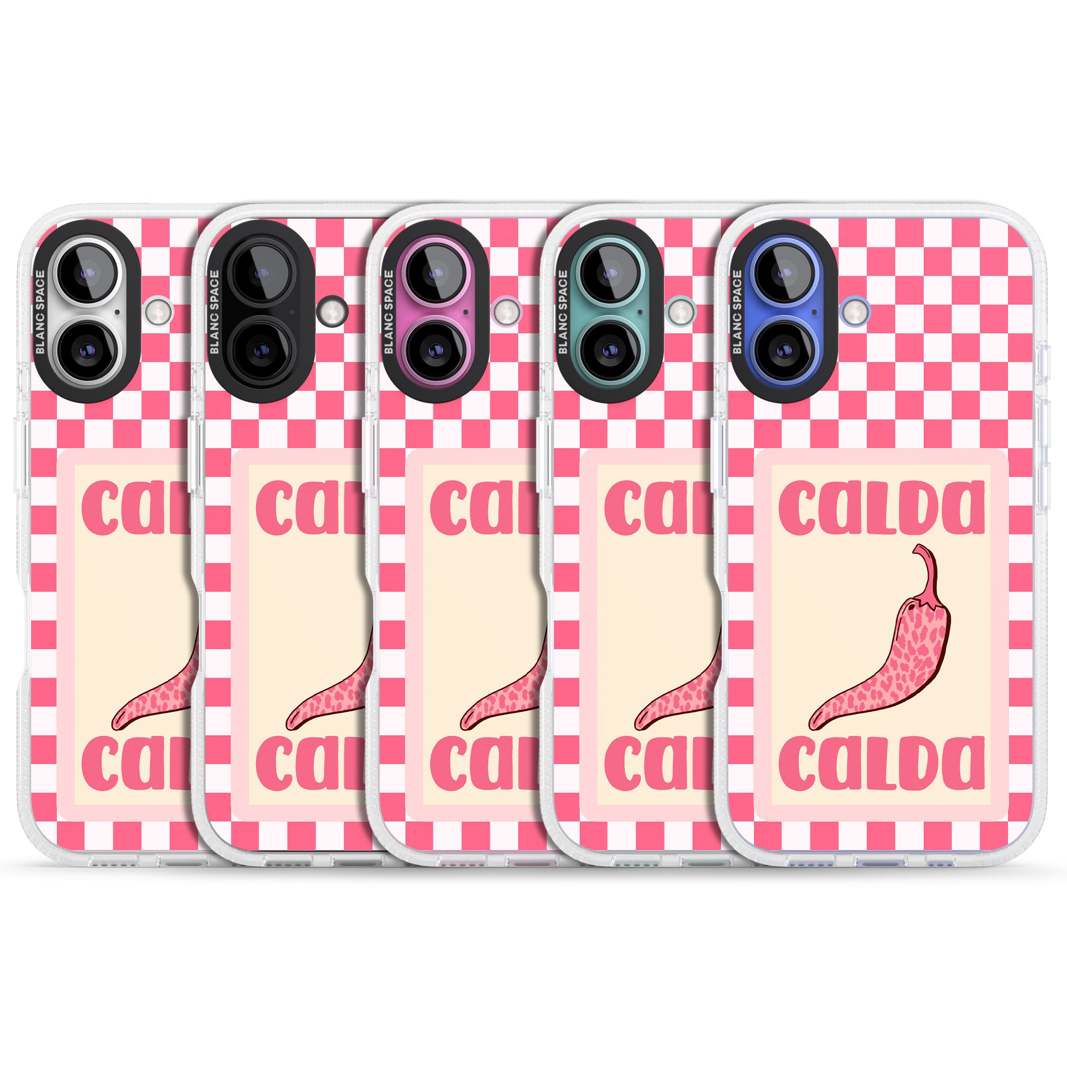 Calda iPhone 16 / 16 Plus Clear Case Impact Air - Blanc Space