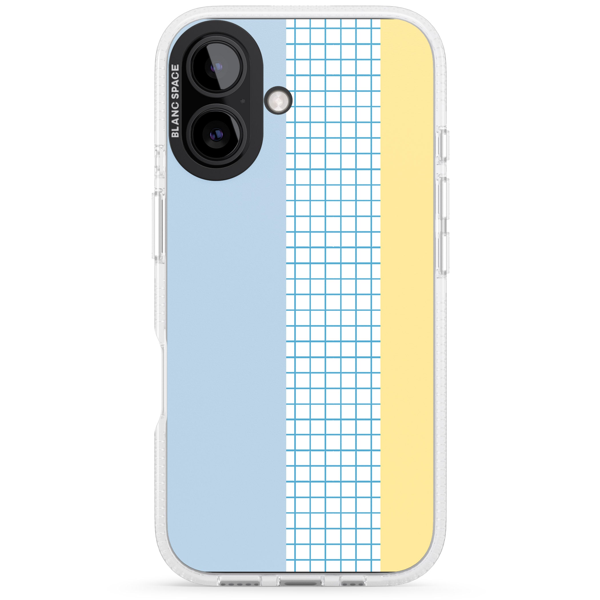 Abstract Grid Blue & Yellow