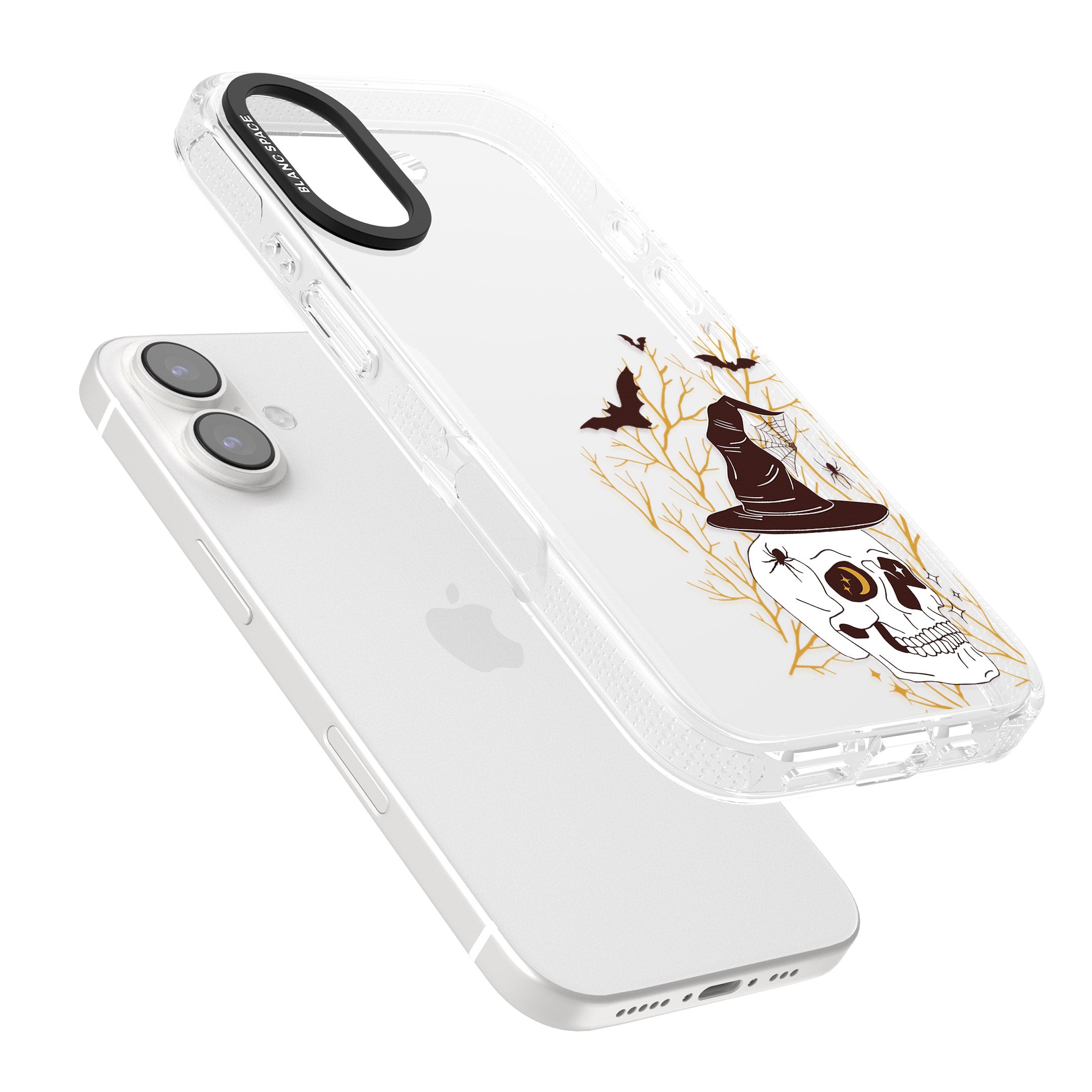 To Die For iPhone 16 / 16 Plus Clear Case Impact Air - Blanc Space