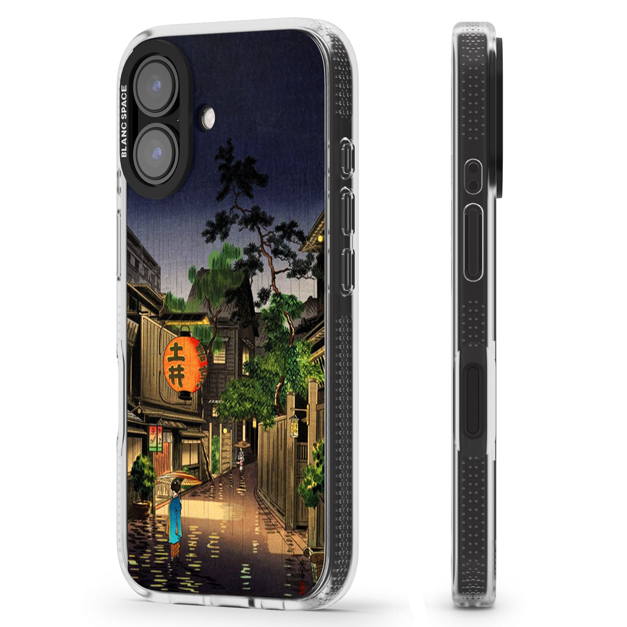 Evening in Ushigome iPhone 16 / 16 Plus Clear Case Impact Air - Blanc Space