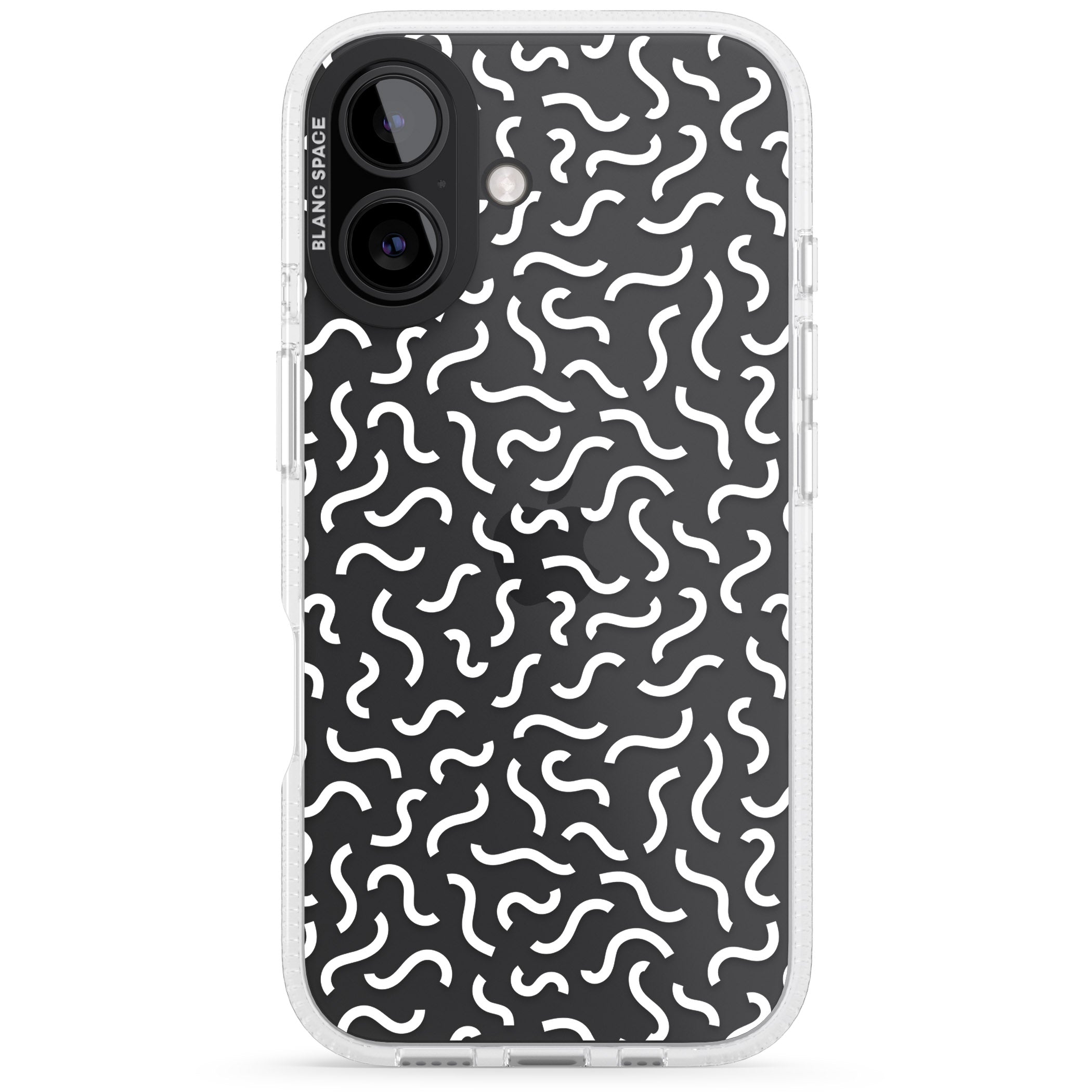 Black & White Wavy Pattern