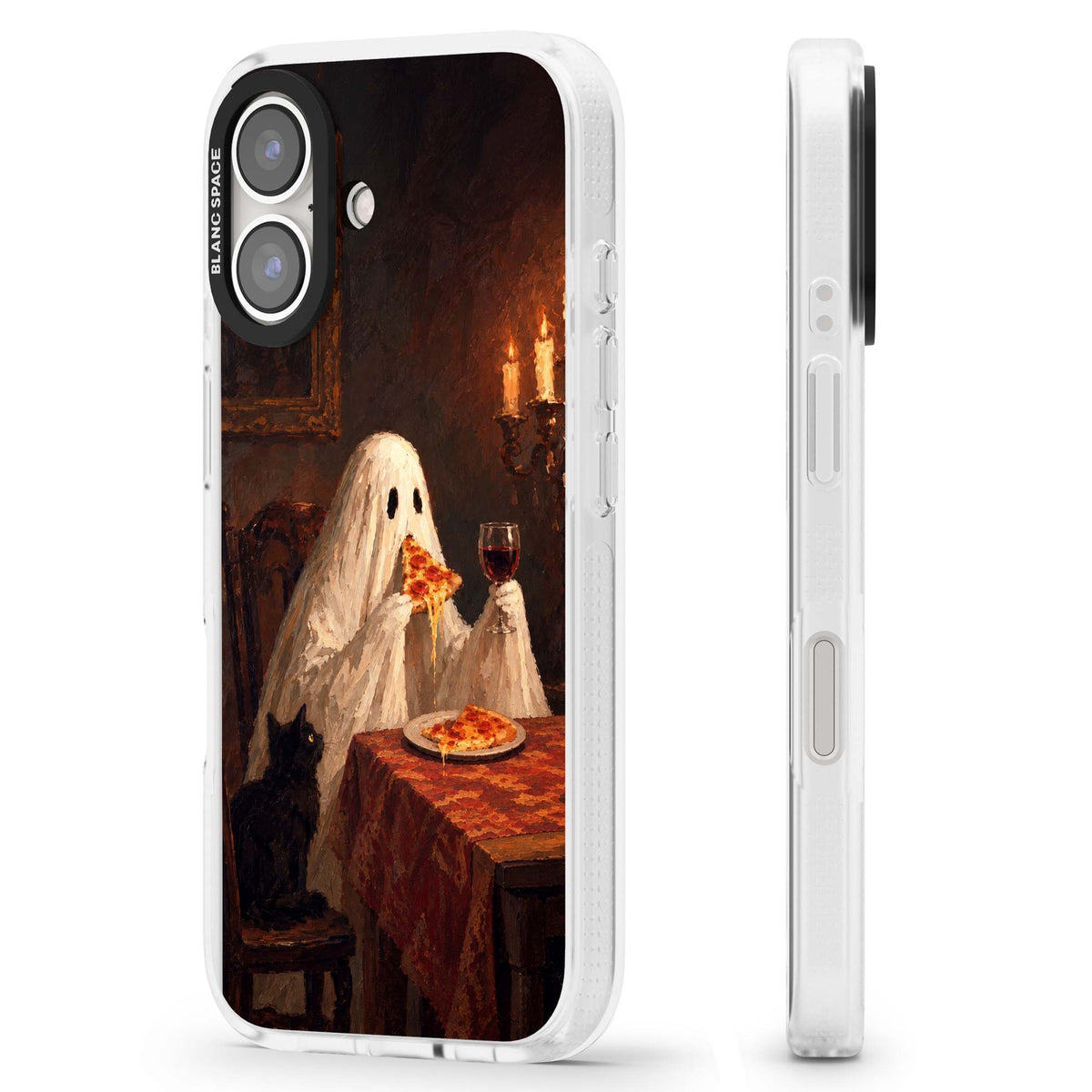 Lonely Night In art iPhone case | Clear Case Impact Air case for iPhone 16, iPhone 16 Plus