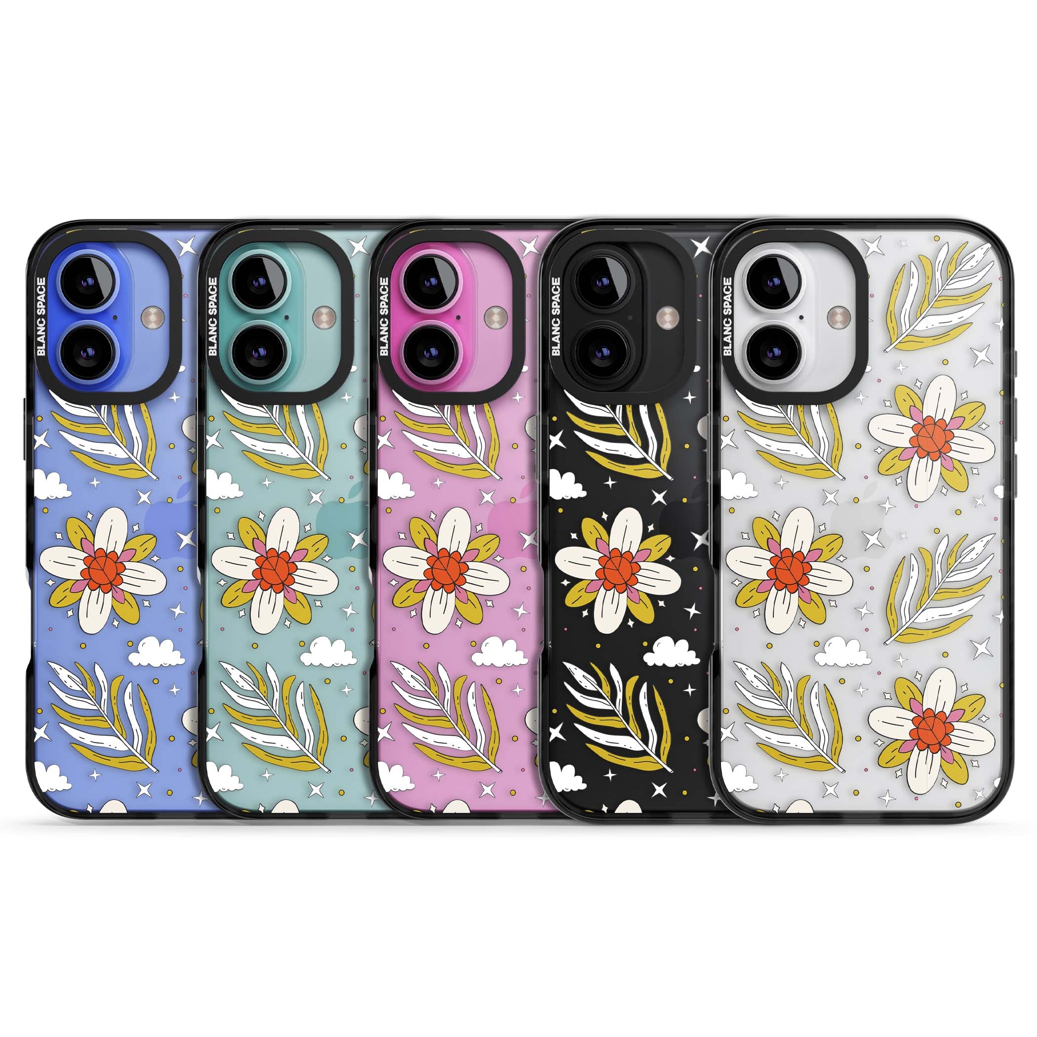Elevate Your Phone'S Style With This Boho Celestial Sun & Eye Phone Case, Featuring A Mystical Blend Of Suns, All-Seeing Eyes, Butterflies, Stars, And