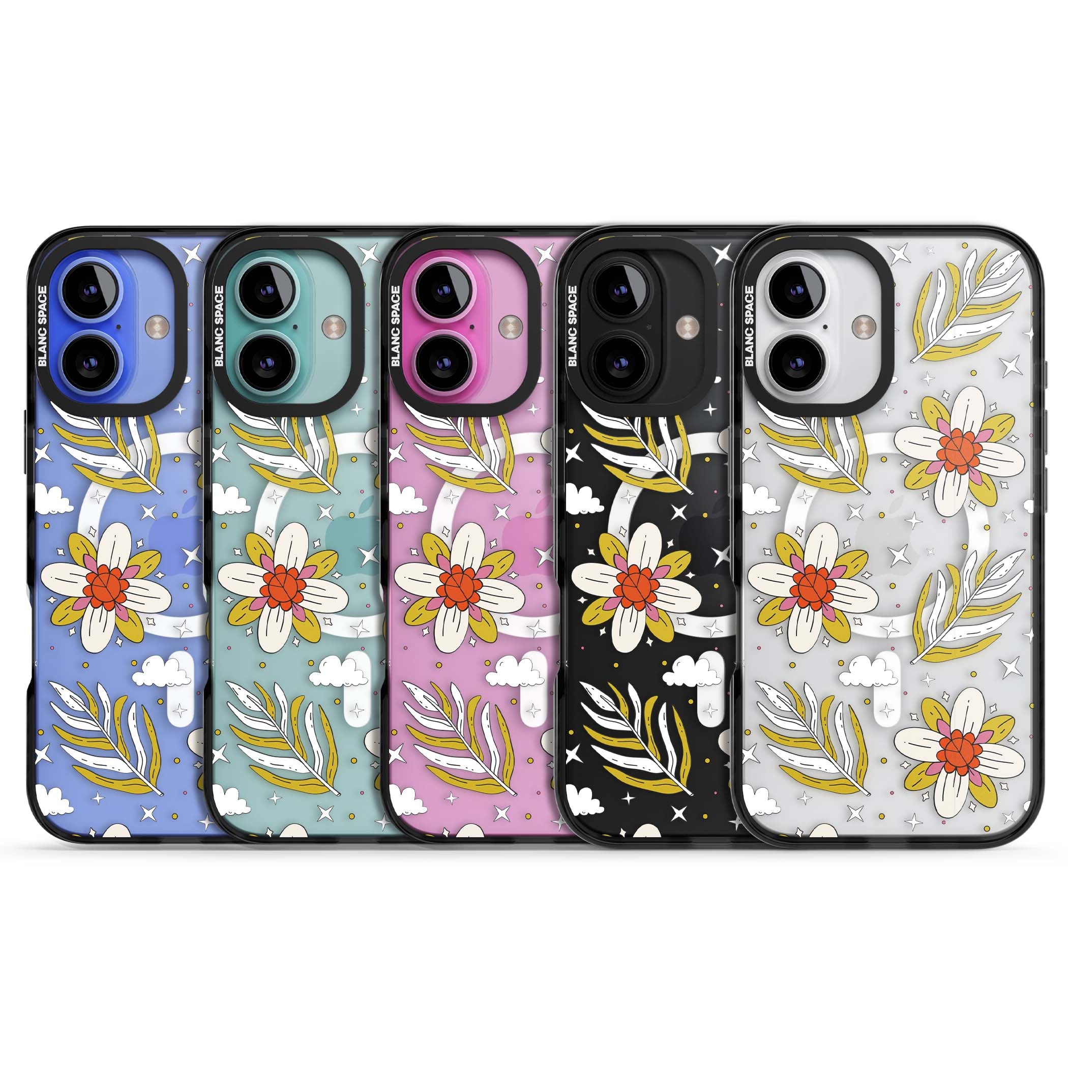 Elevate Your Phone'S Style With This Boho Celestial Sun & Eye Phone Case, Featuring A Mystical Blend Of Suns, All-Seeing Eyes, Butterflies, Stars, And