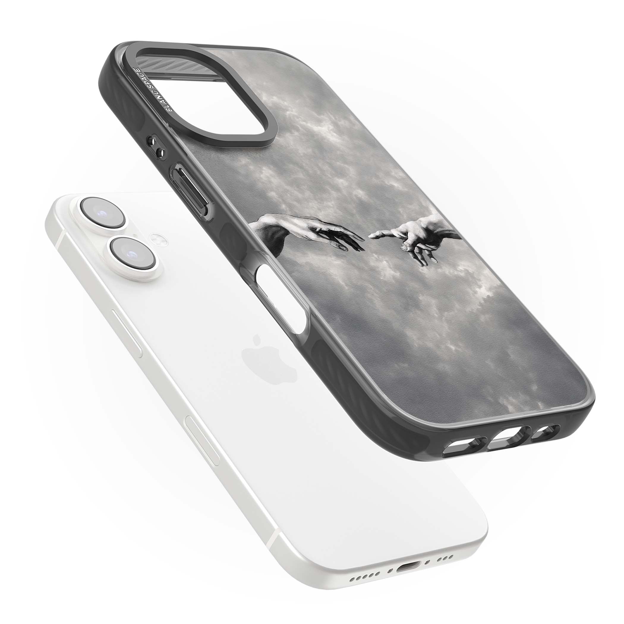 Creation art iPhone case | Black Impact Magsafe case for iPhone 16, iPhone 16 Plus