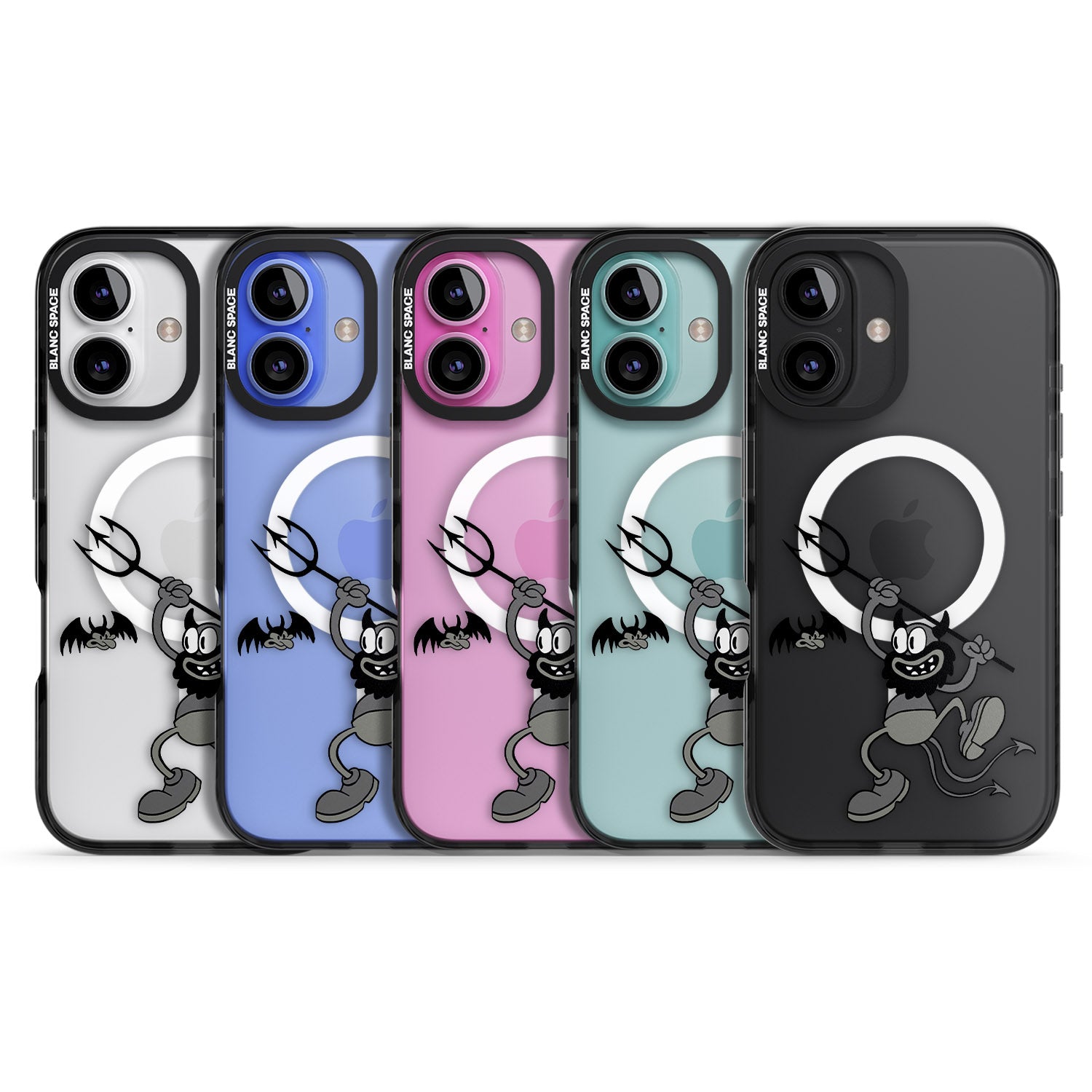 iPhone 16 Pro Max Dancing Devil Black Impact Phone Case