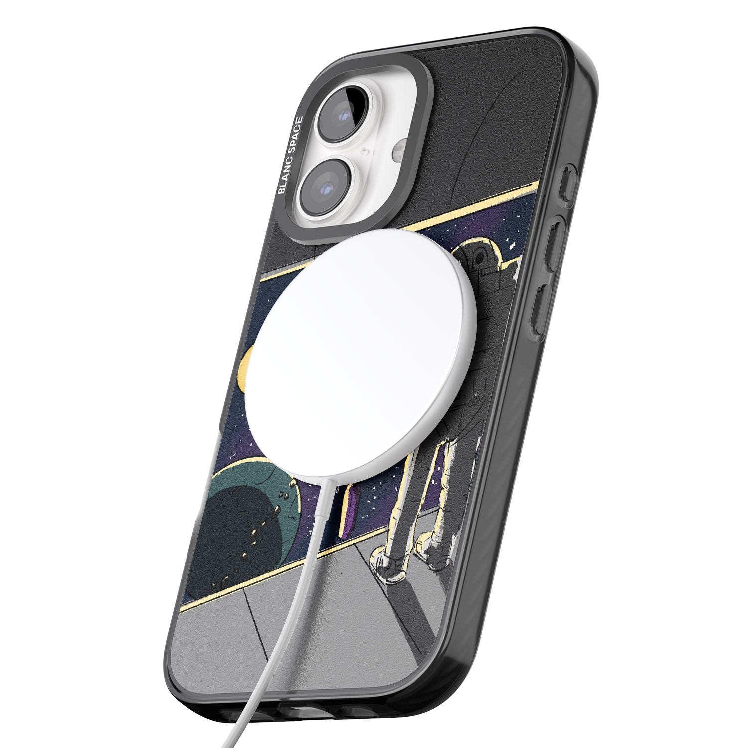 iPhone 16 Pro Max Home Black Impact Phone Case