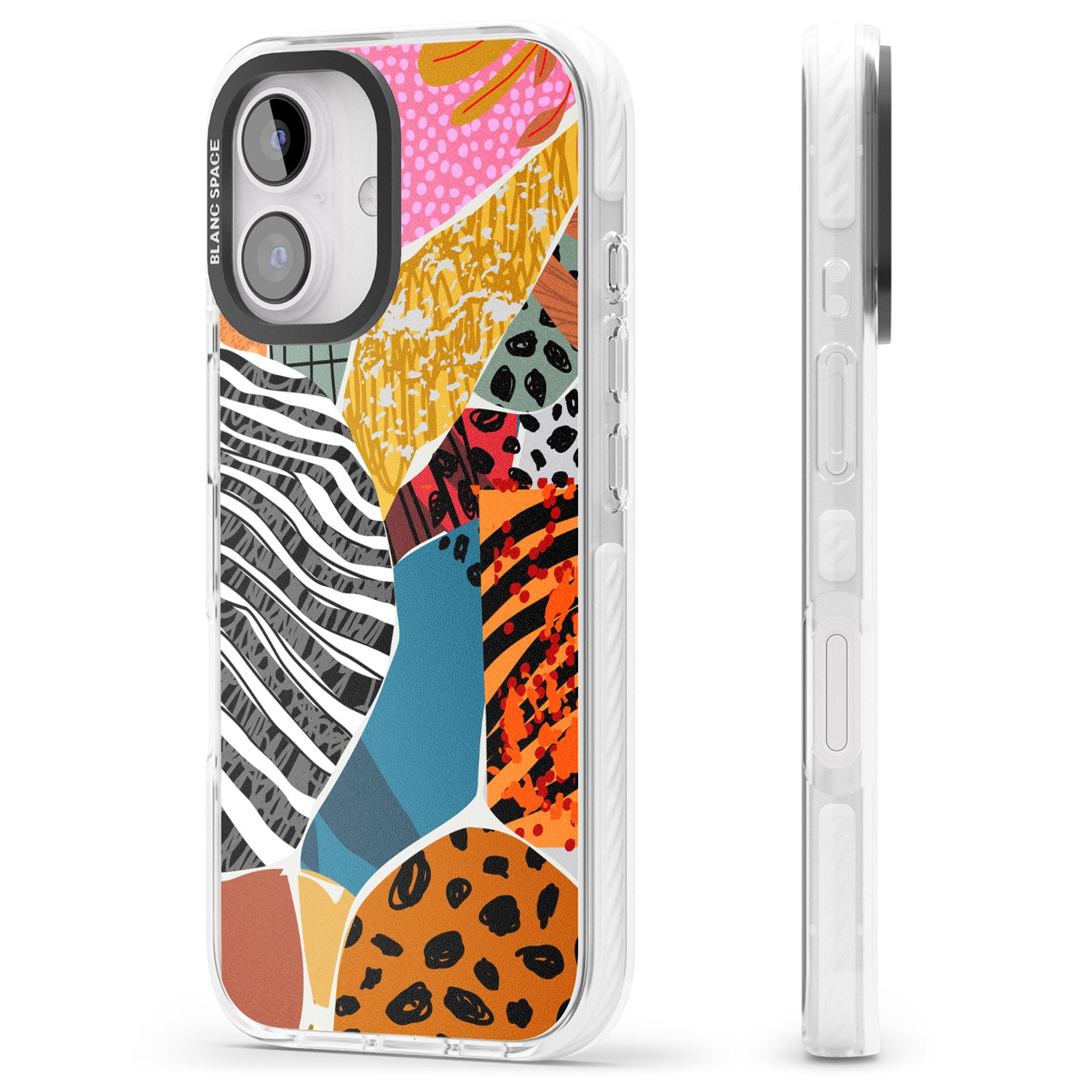 iPhone 16 Pro Max Print Passion Black Impact Phone Case