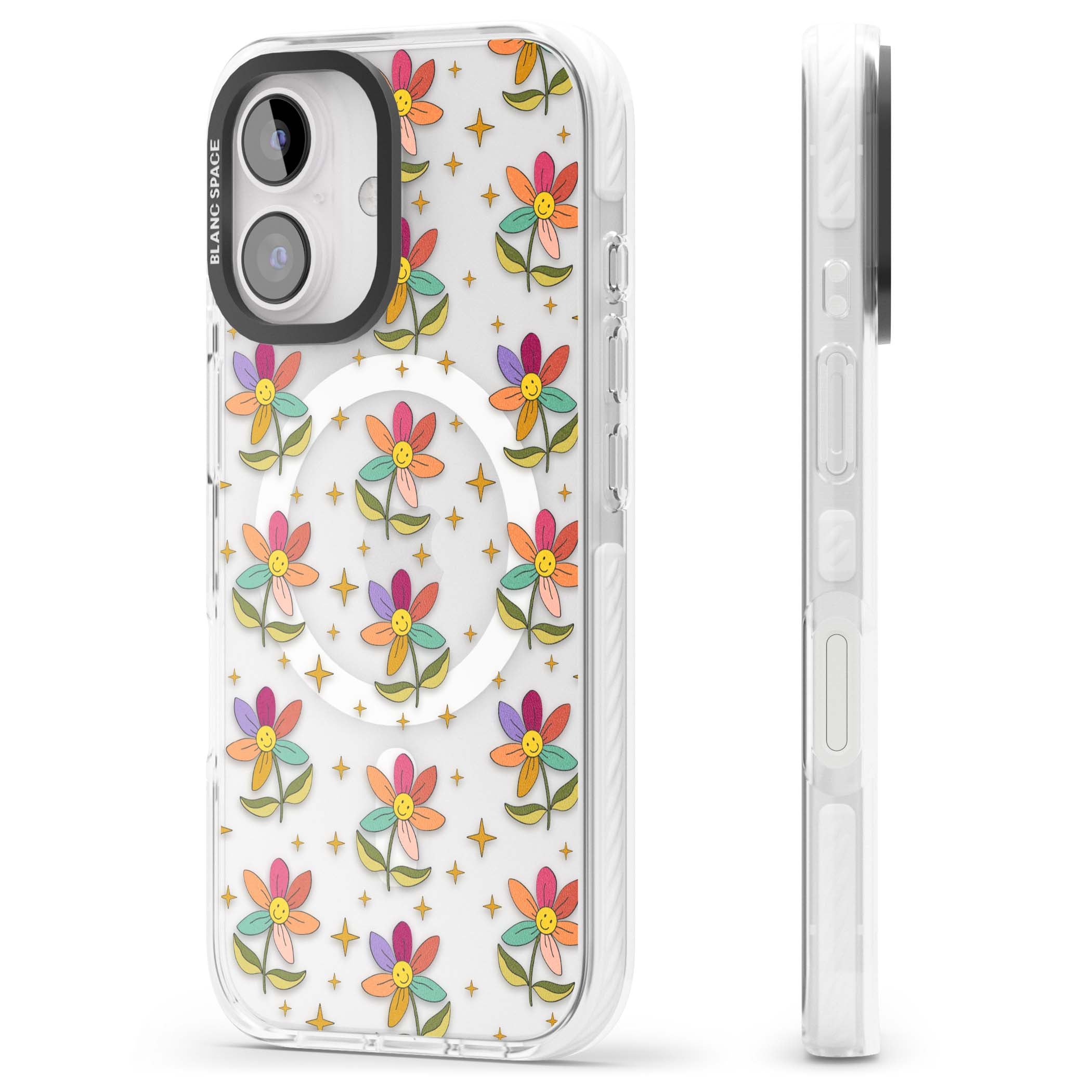 Elevate Your Phone'S Style With This Boho Celestial Sun & Eye Phone Case, Featuring A Mystical Blend Of Suns, All-Seeing Eyes, Butterflies, Stars, And