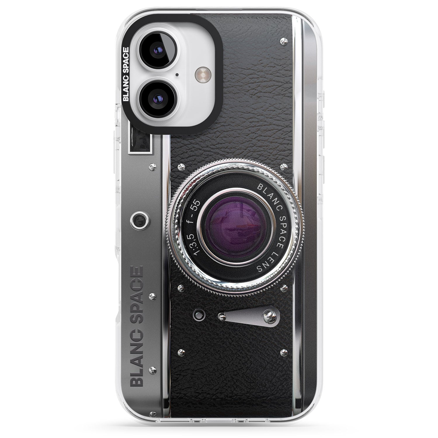 iPhone 16 Pro Max Vintage Retro Classic Camera Black Impact Phone Case