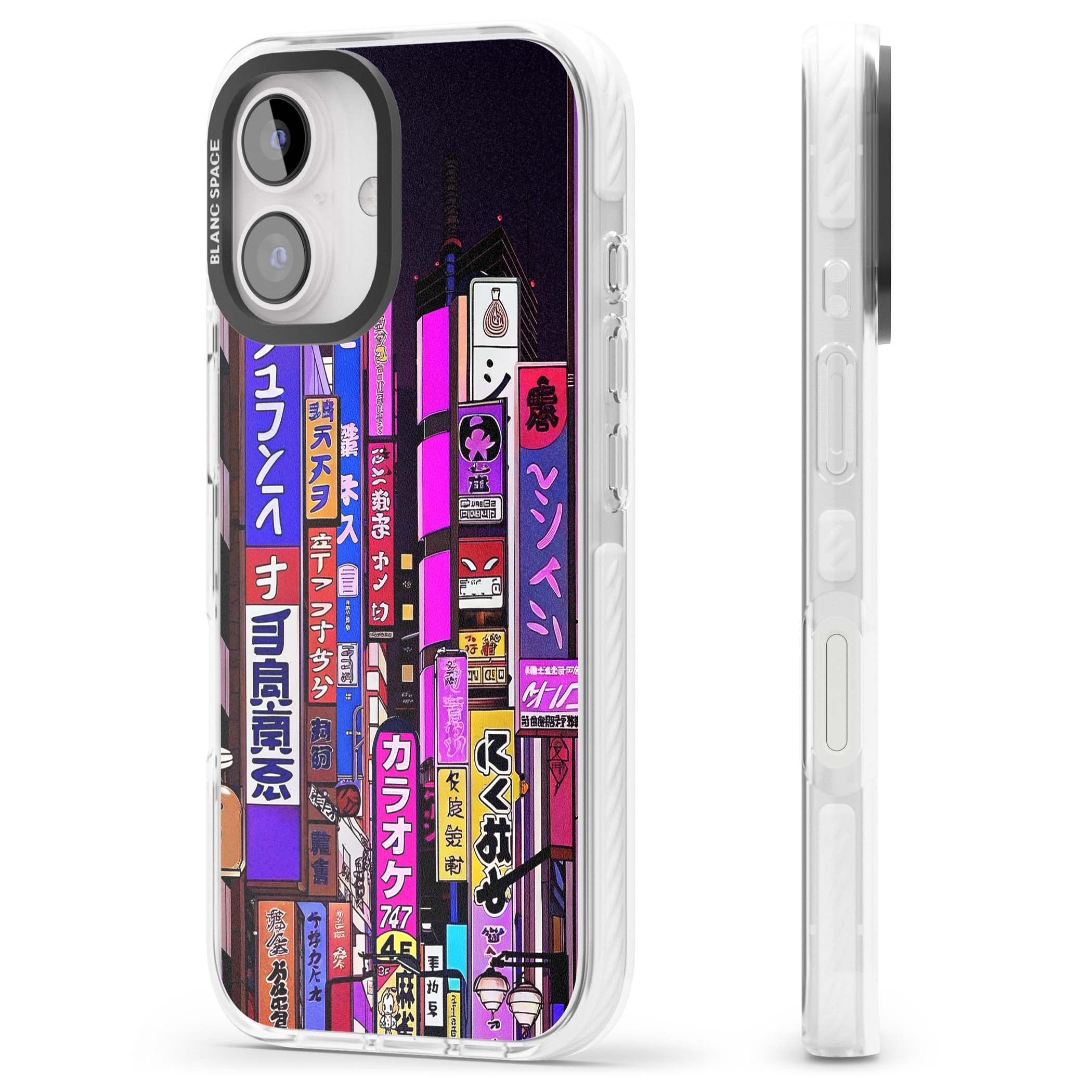 NEON NIGHT anime iPhone case | Impact Magsafe case for iPhone 16, iPhone 16 Plus