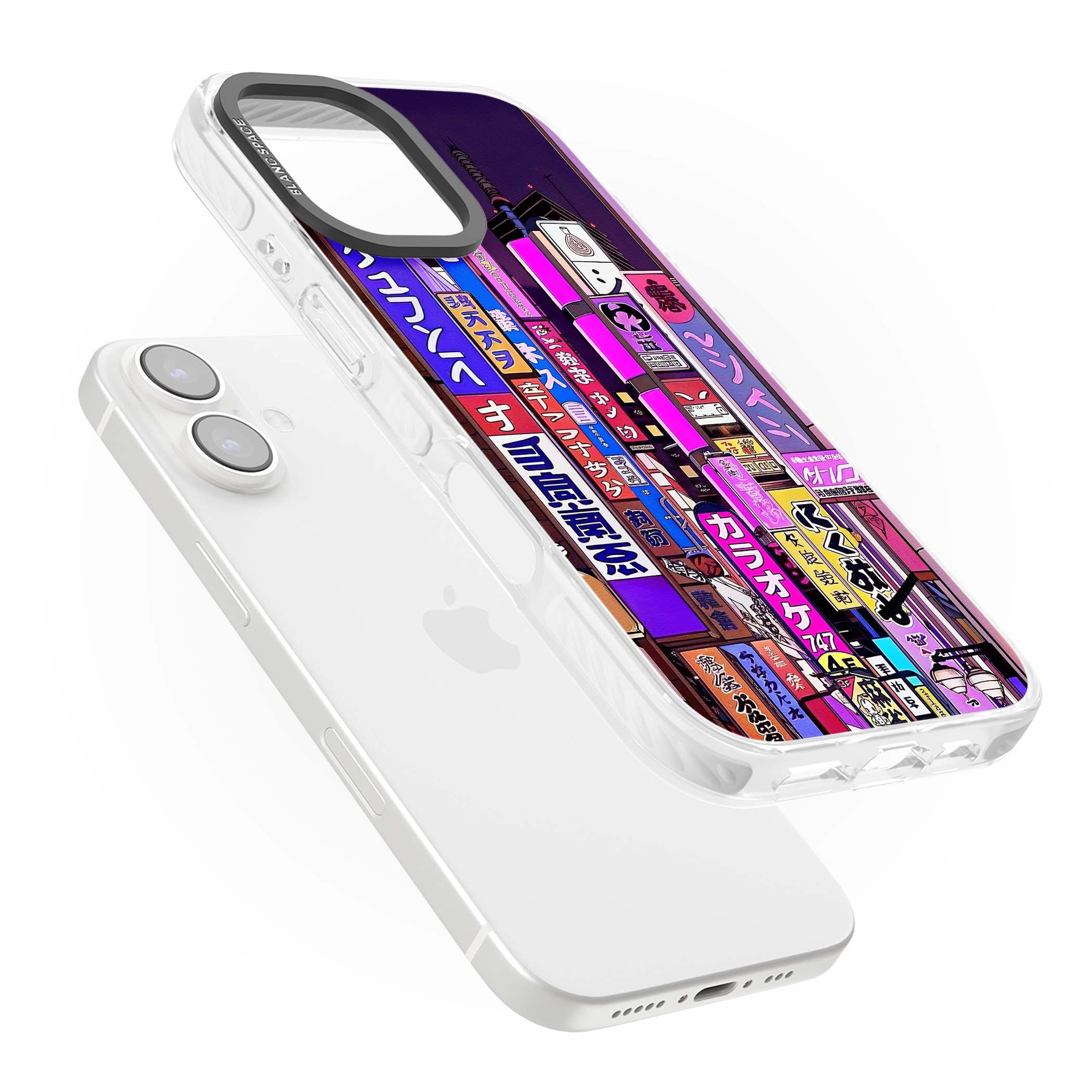 NEON NIGHT anime iPhone case | Impact Magsafe case for iPhone 16, iPhone 16 Plus