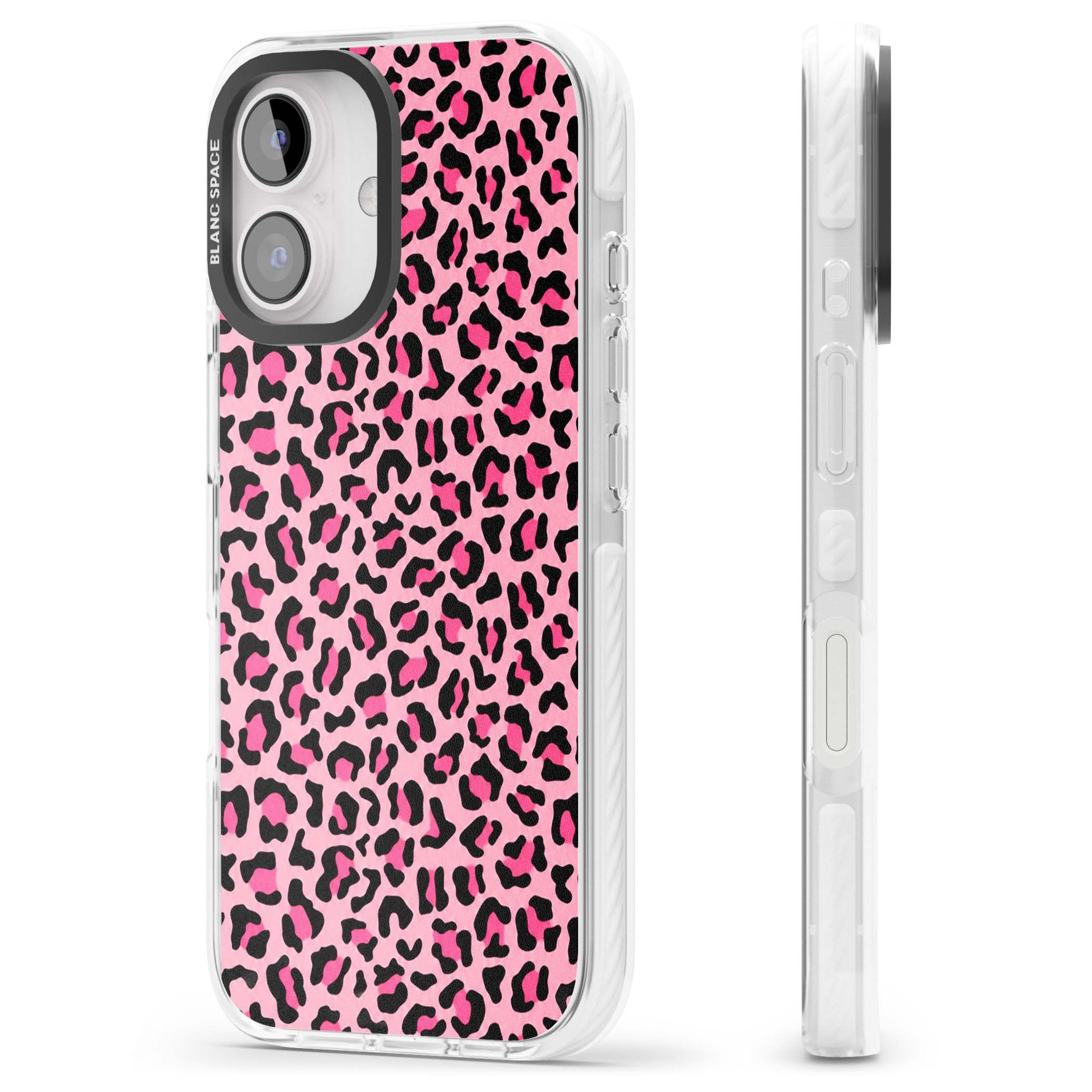 Pink Leopard baddie iPhone case | Impact Magsafe case for iPhone 16, iPhone 16 Plus