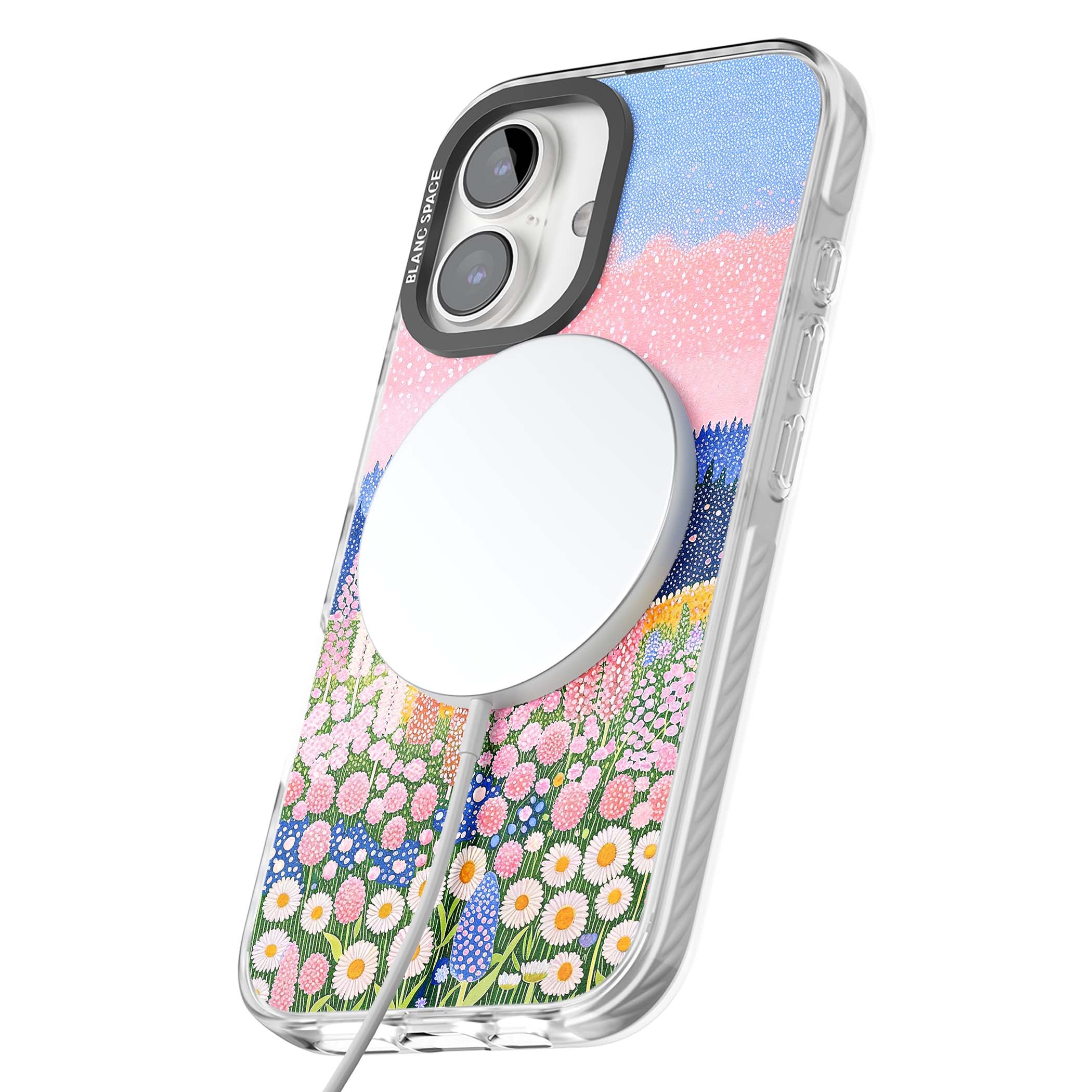 Valley Horizon cottagecore iPhone case | Impact Magsafe case for iPhone 16, iPhone 16 Plus