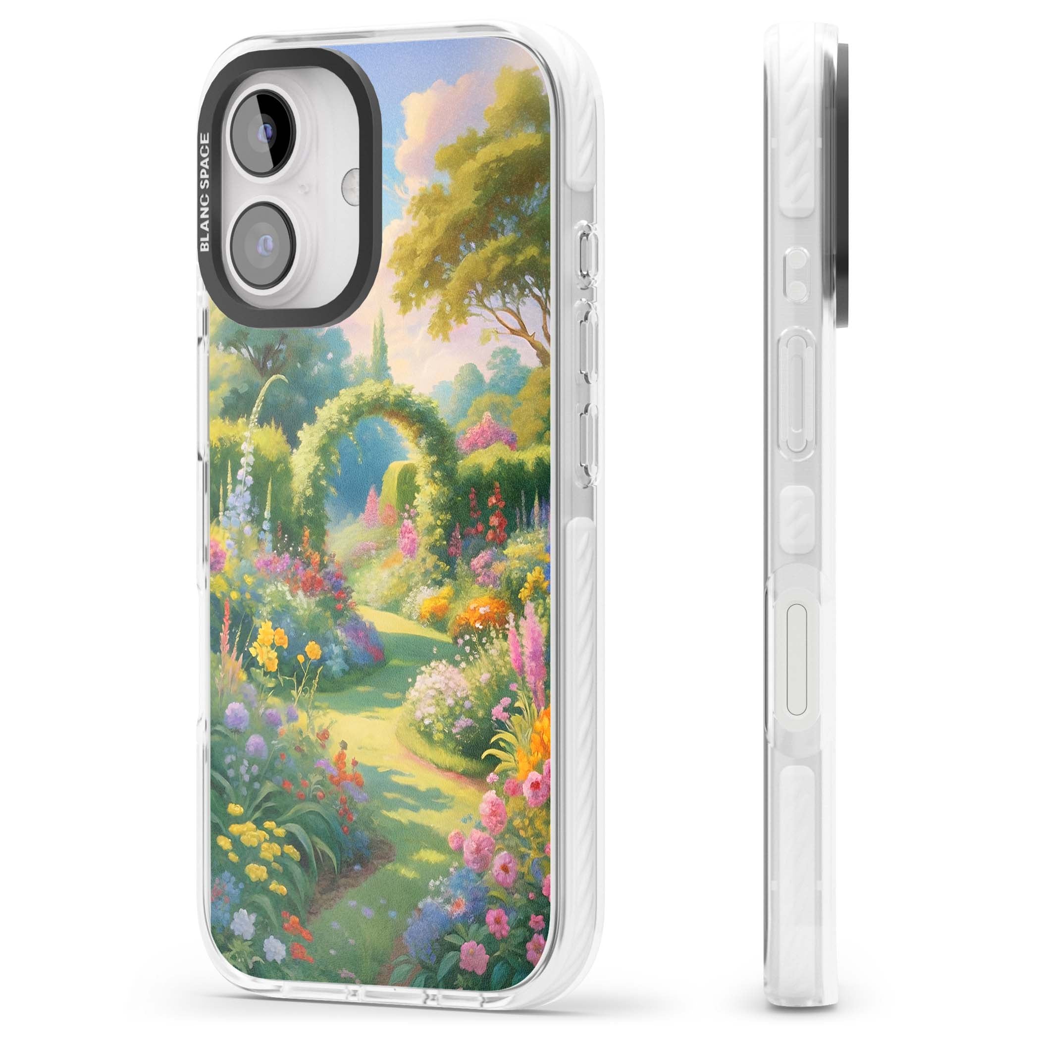 The Painter's Garden floral iPhone case | Impact Magsafe case for iPhone 16, iPhone 16 Plus