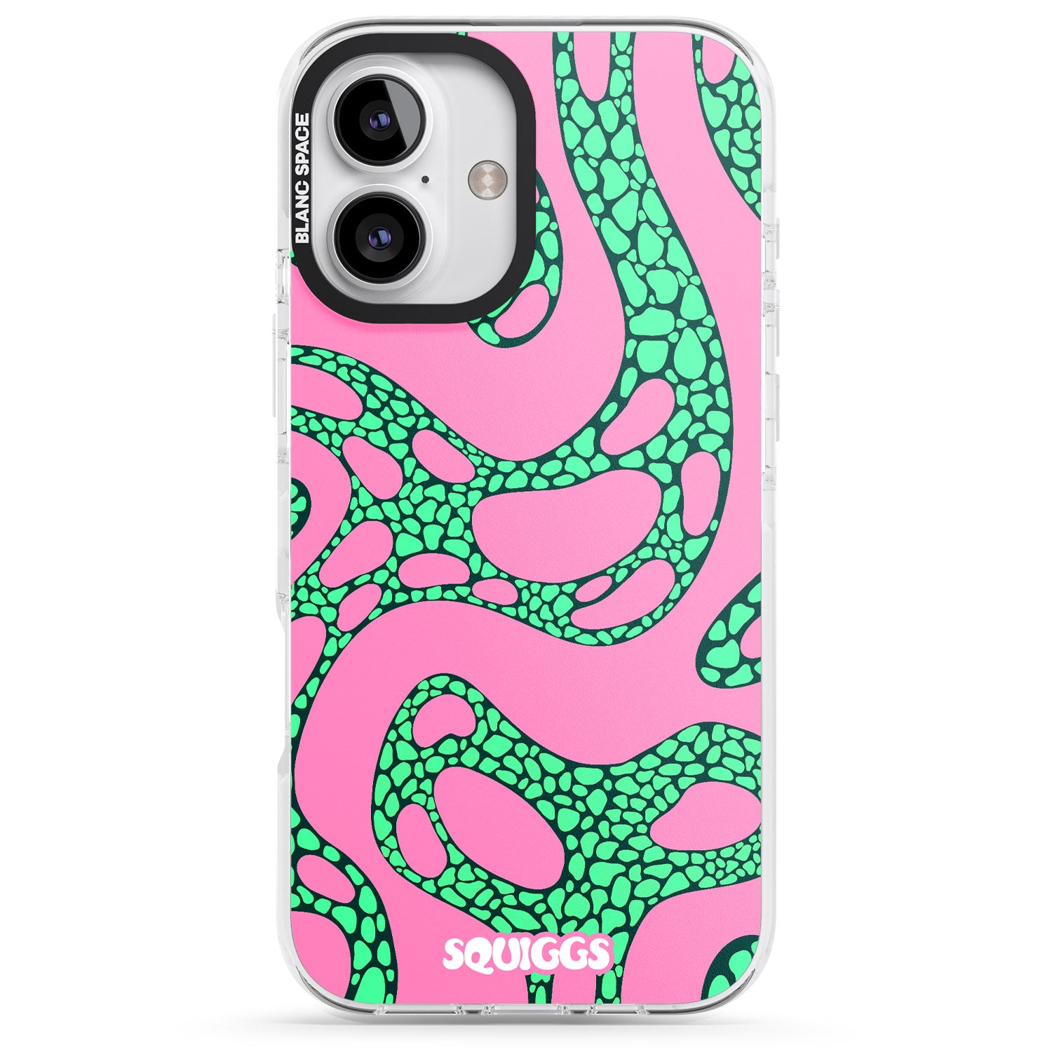 iPhone 16 Pro Max Alien Glow Black Impact Phone Case